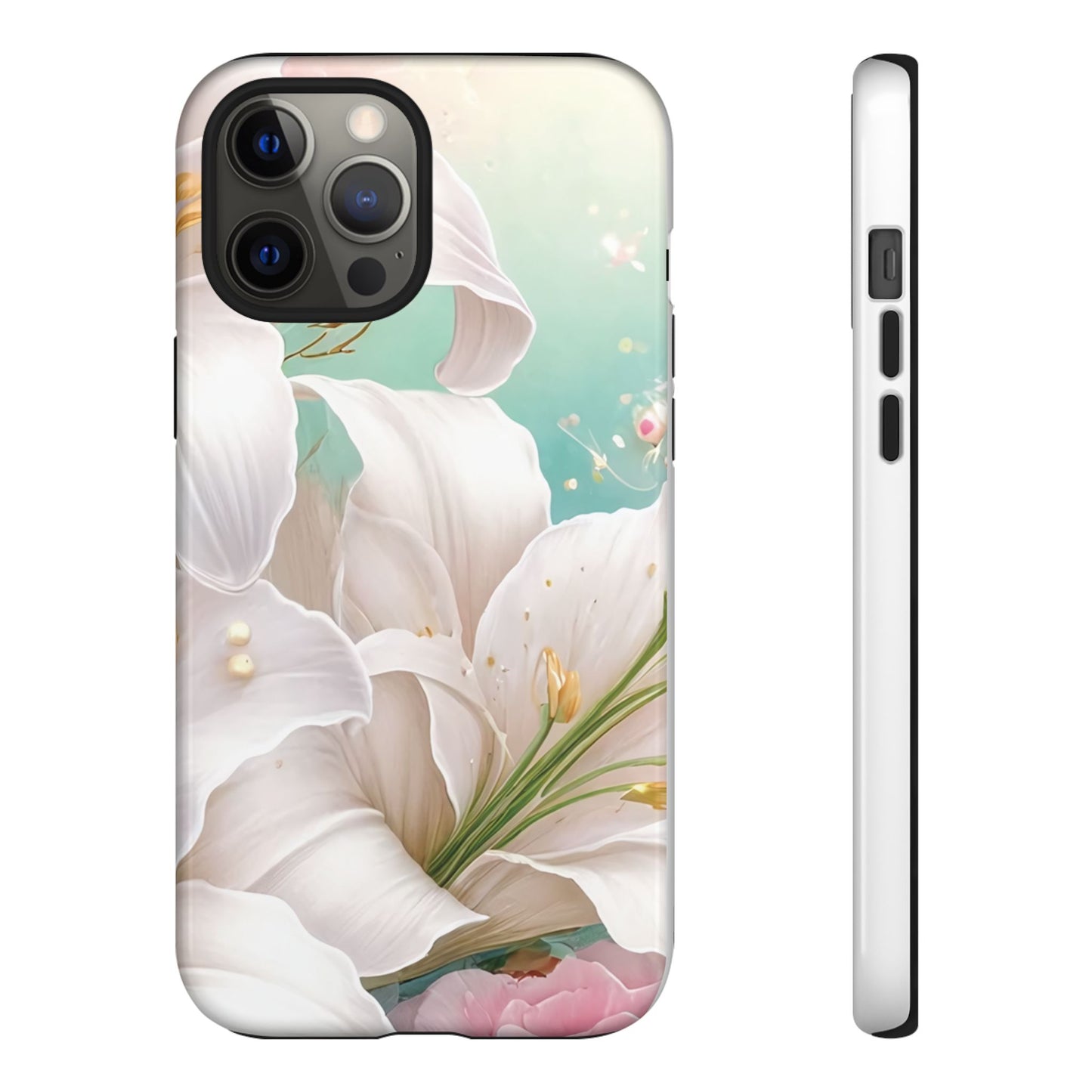 Elegant Floral Phone Case - Tough Protection with Beauty