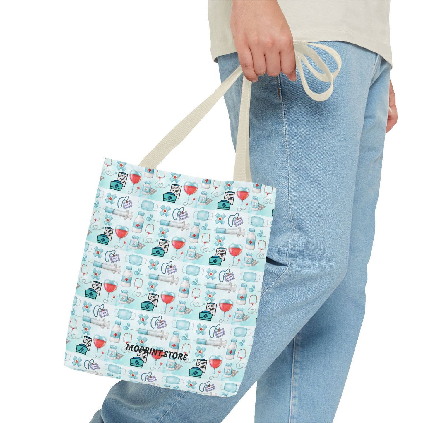 Fun Retro-Themed Tote Bag - Perfect for Everyday Use & Gifting