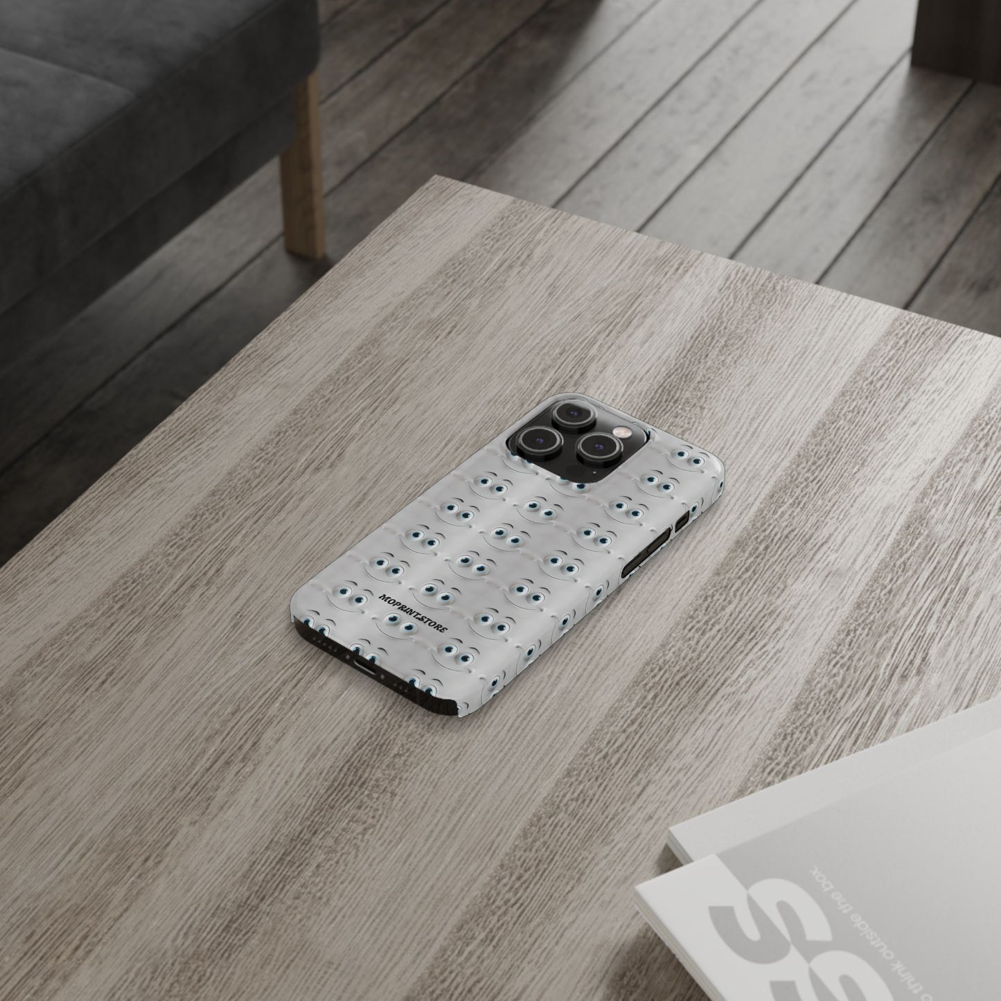 Cute Emoji Slim Phone Case - Adorable Expressions for Everyday Use