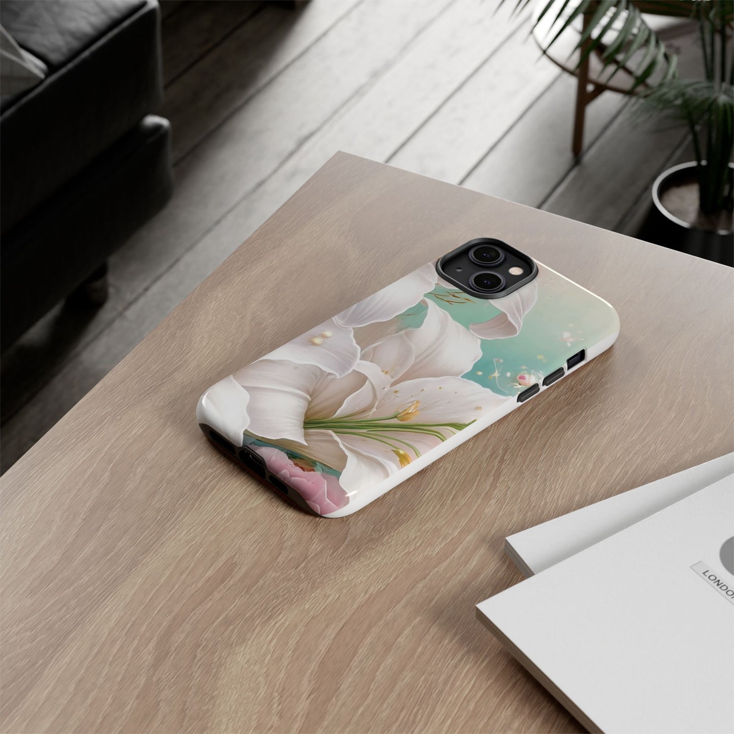 Elegant Floral Phone Case - Tough Protection with Beauty