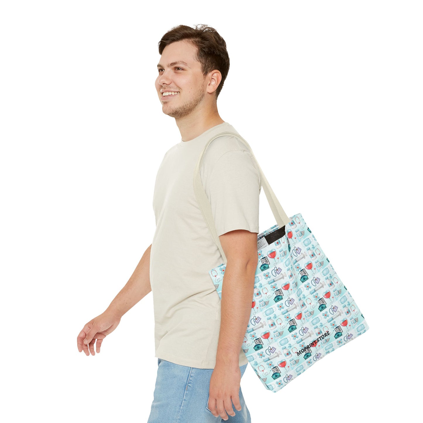 Fun Retro-Themed Tote Bag - Perfect for Everyday Use & Gifting