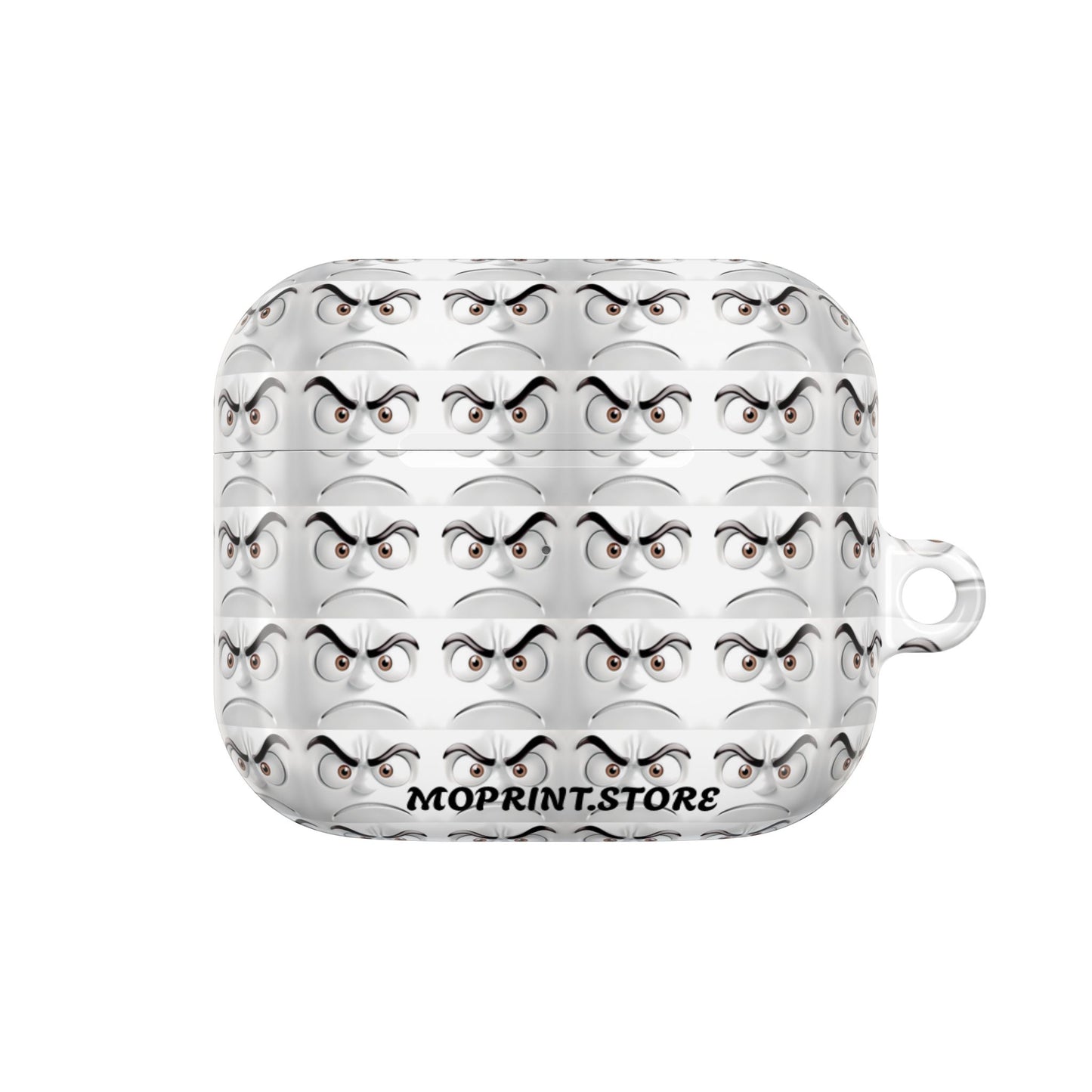 Angry Eyes AirPod Case - Fun, Protective Accessory for Tech Lovers