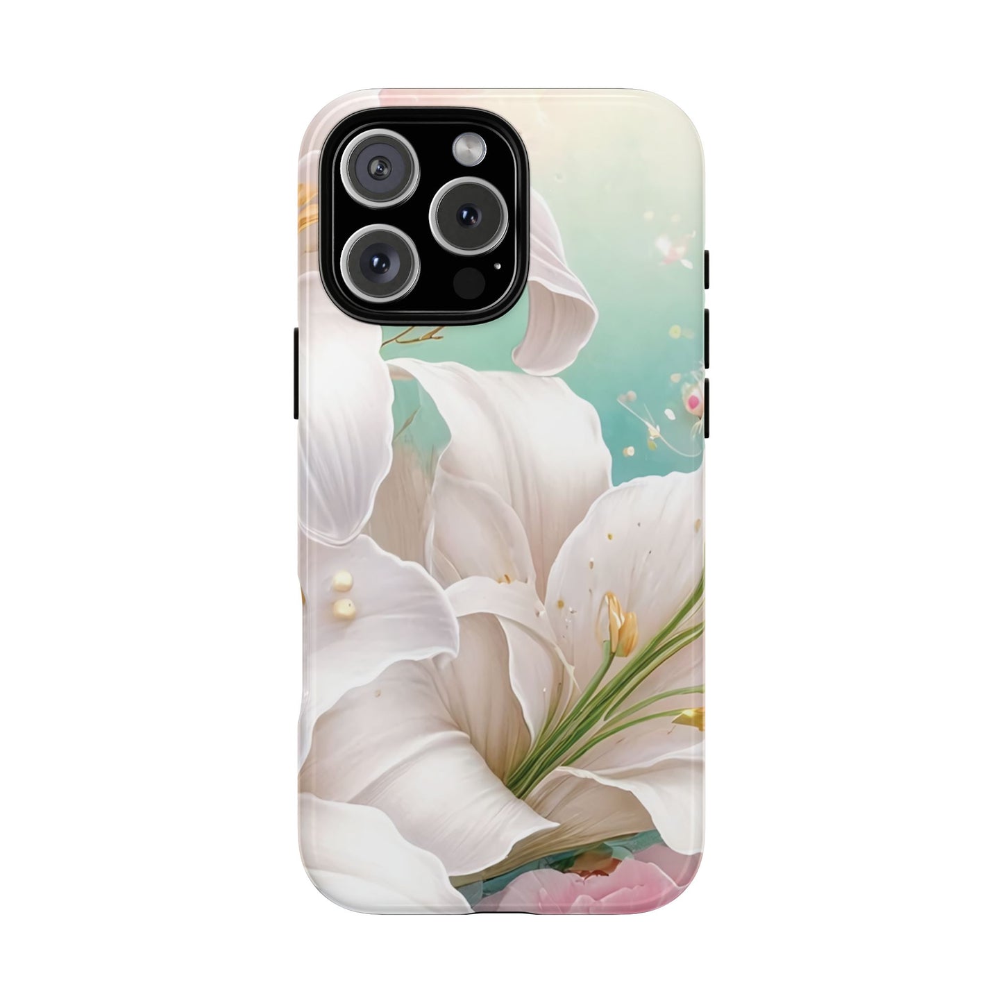 Elegant Floral Phone Case - Tough Protection with Beauty