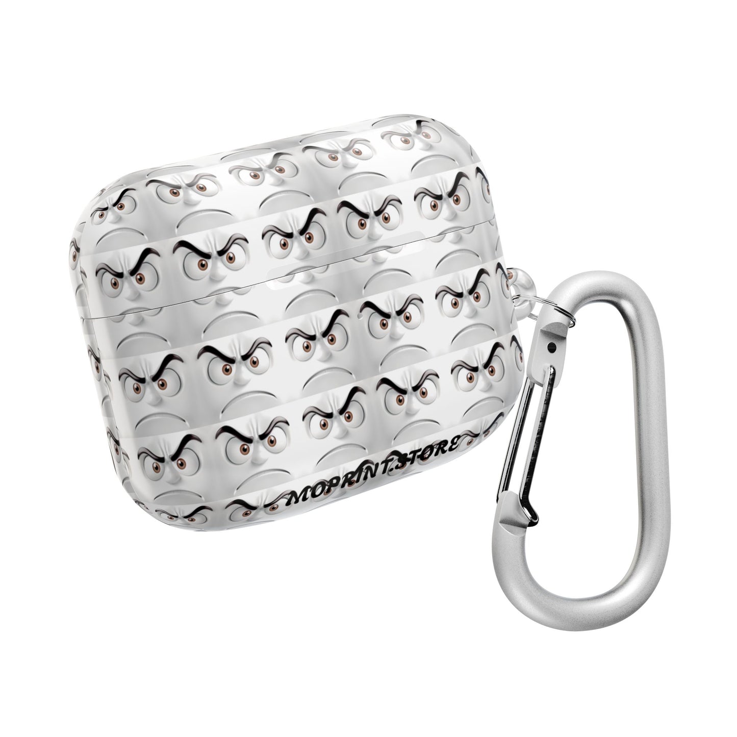 Angry Eyes AirPod Case - Fun, Protective Accessory for Tech Lovers