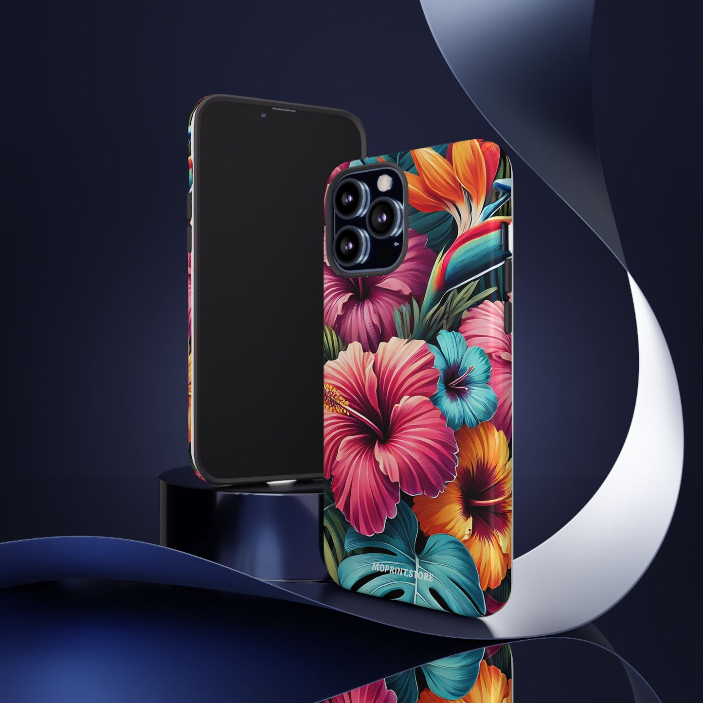 Tropical Floral Phone Case - Tough, Stylish & Colorful