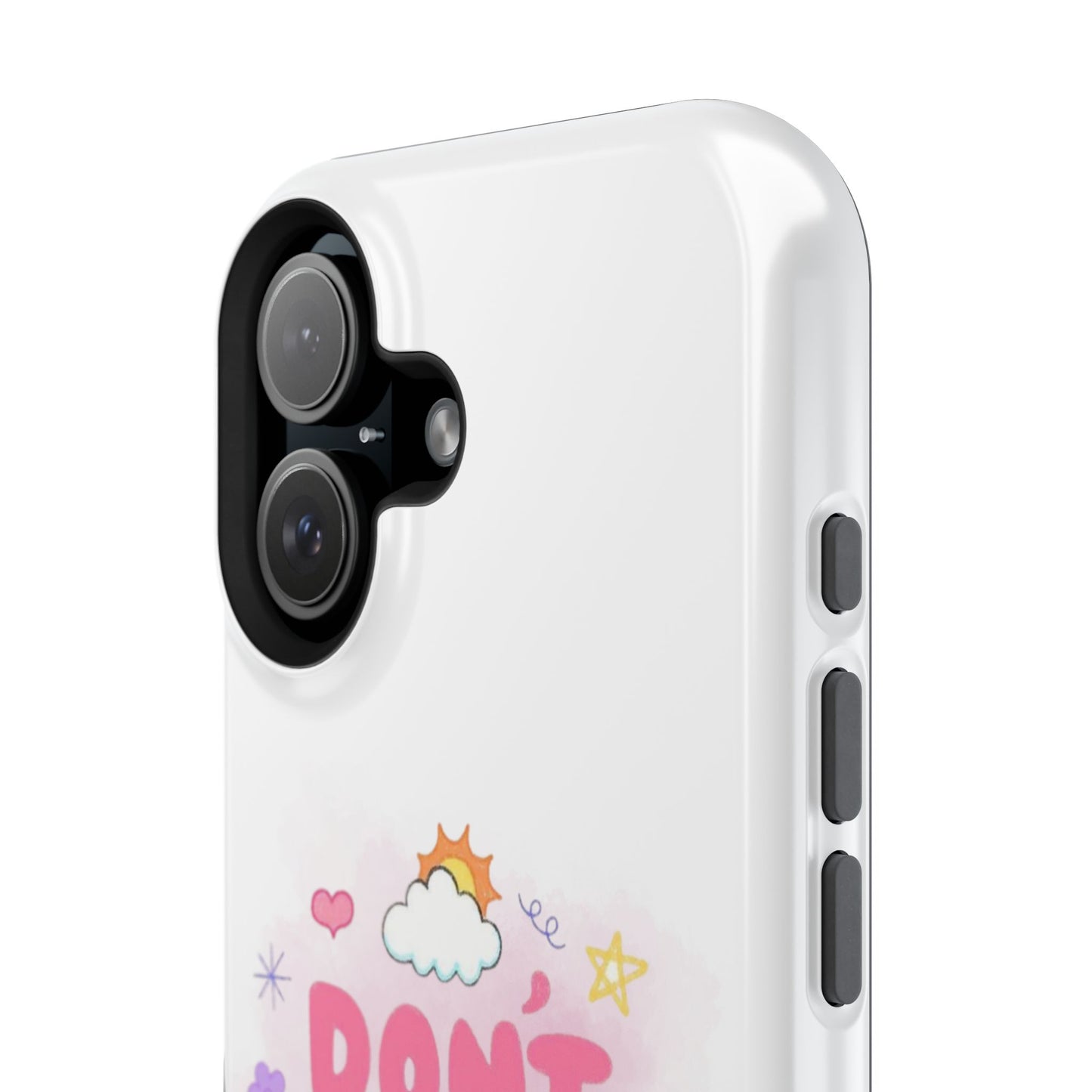 Inspirational Phone Case - "Don't Give Up!" Impact-Resistant Design