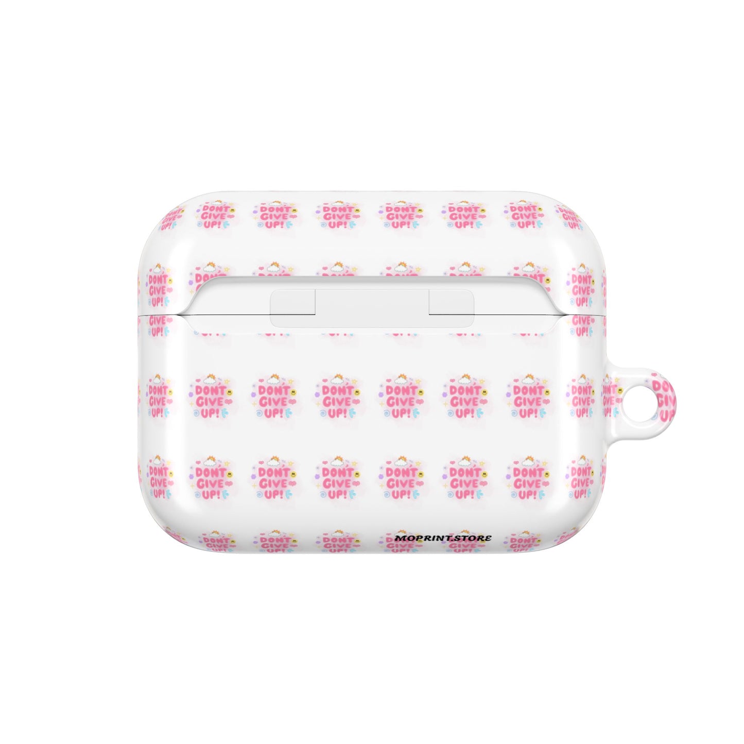 Inspirational AirPod Case - Don't Give Up Design - Cute & Motivational Accessory