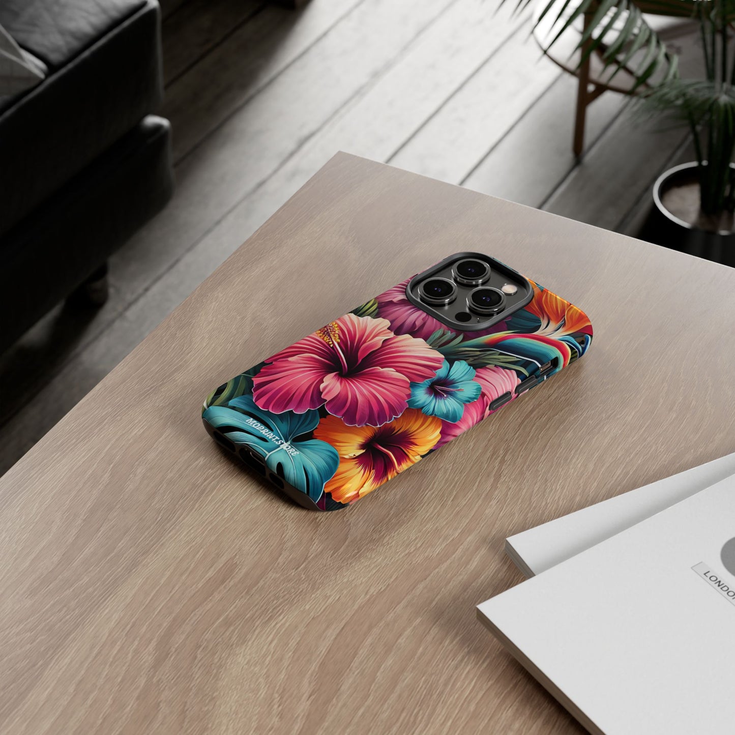 Tropical Floral Phone Case - Tough, Stylish & Colorful