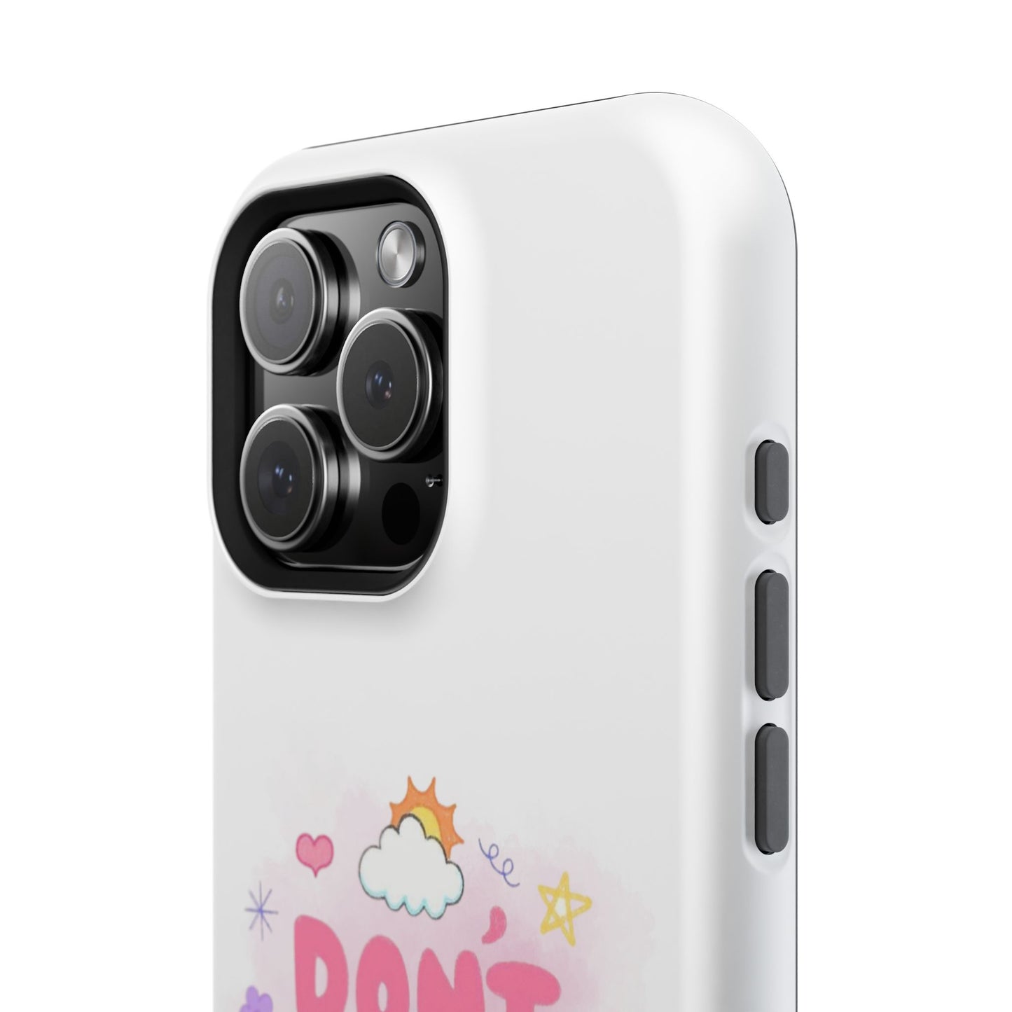 Inspirational Phone Case - "Don't Give Up!" Impact-Resistant Design