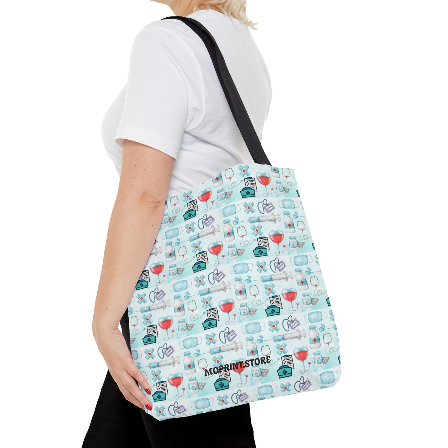 Fun Retro-Themed Tote Bag - Perfect for Everyday Use & Gifting