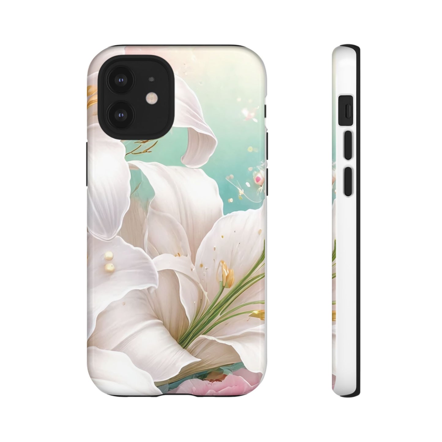 Elegant Floral Phone Case - Tough Protection with Beauty