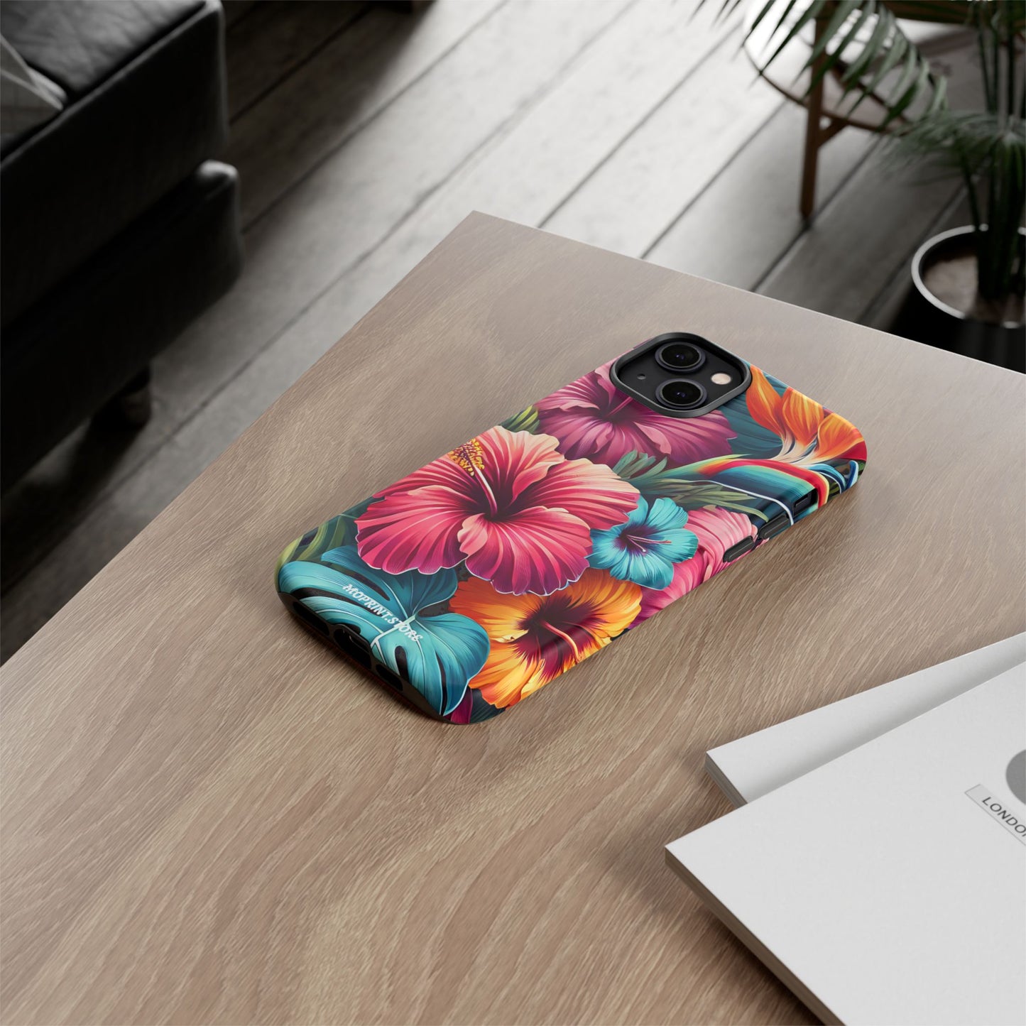 Tropical Floral Phone Case - Tough, Stylish & Colorful