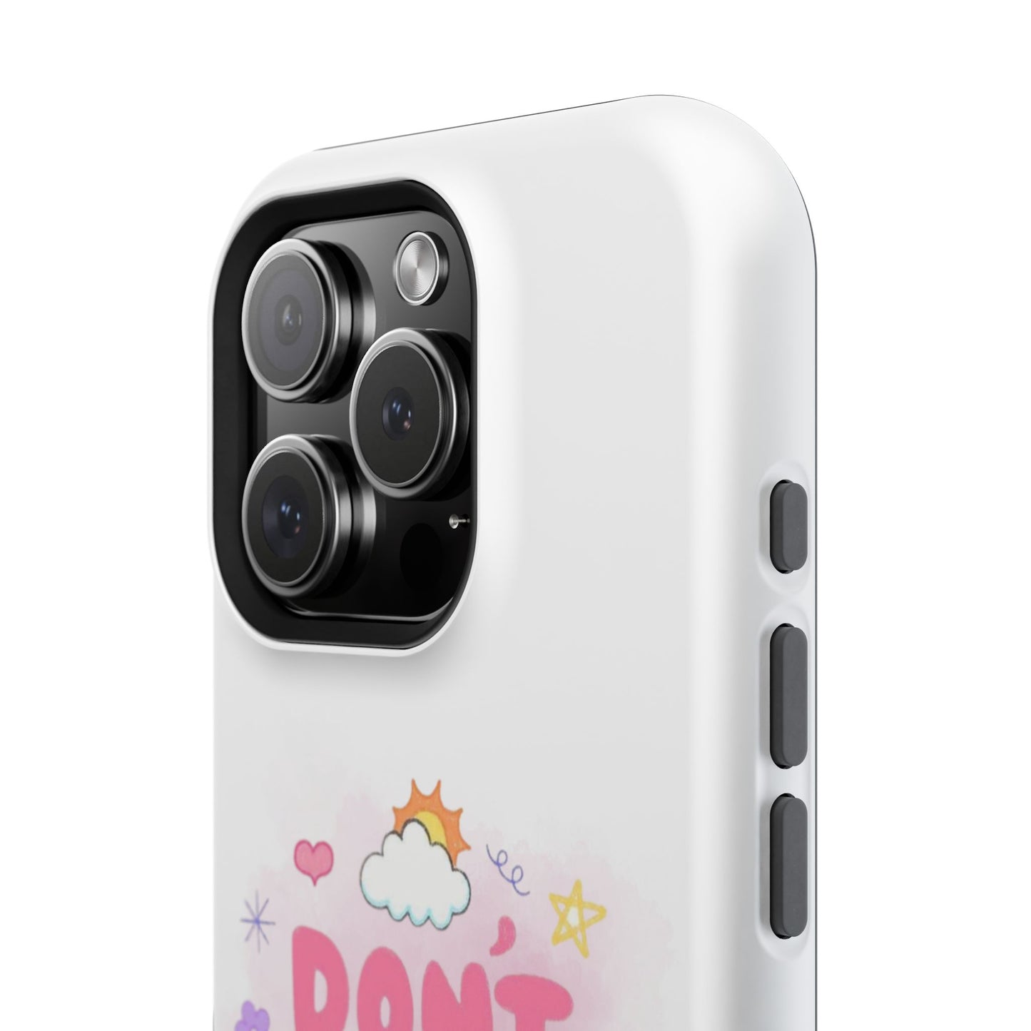 Inspirational Phone Case - "Don't Give Up!" Impact-Resistant Design