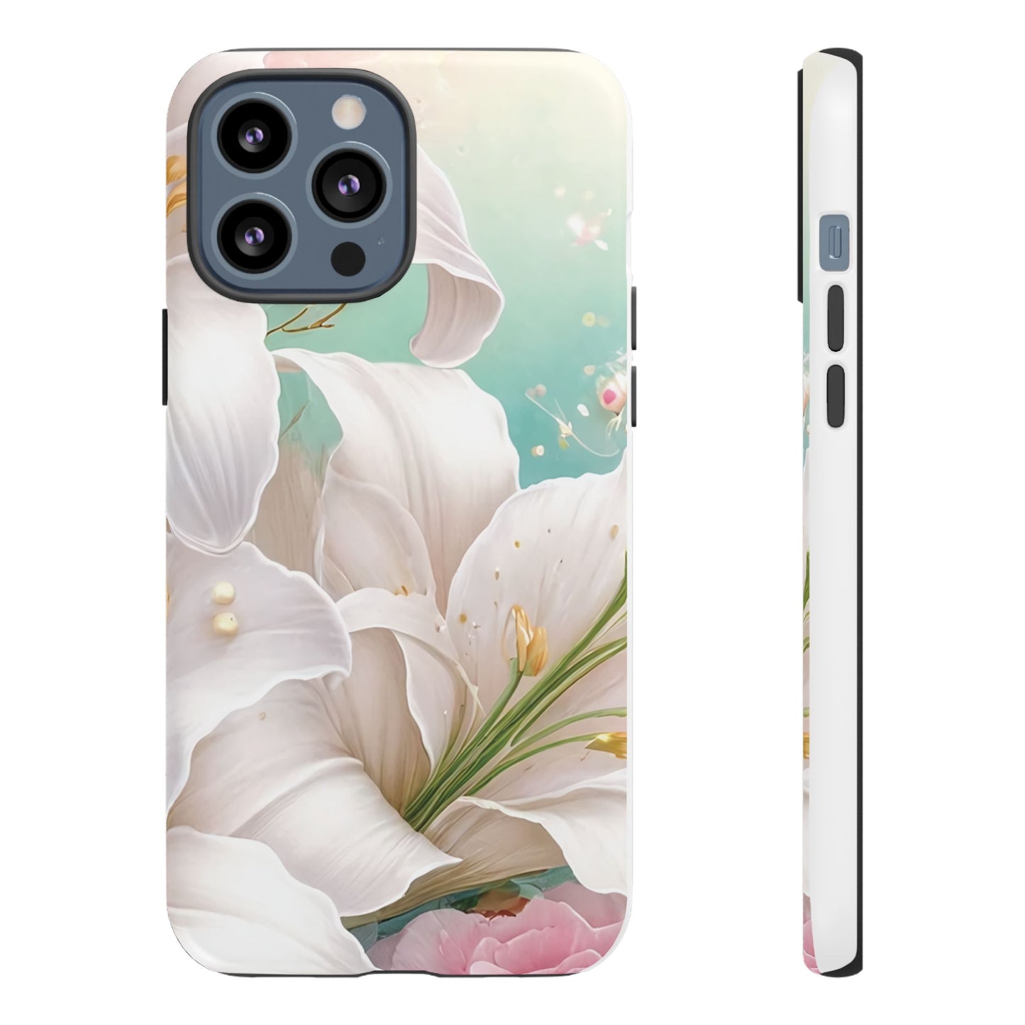 Elegant Floral Phone Case - Tough Protection with Beauty