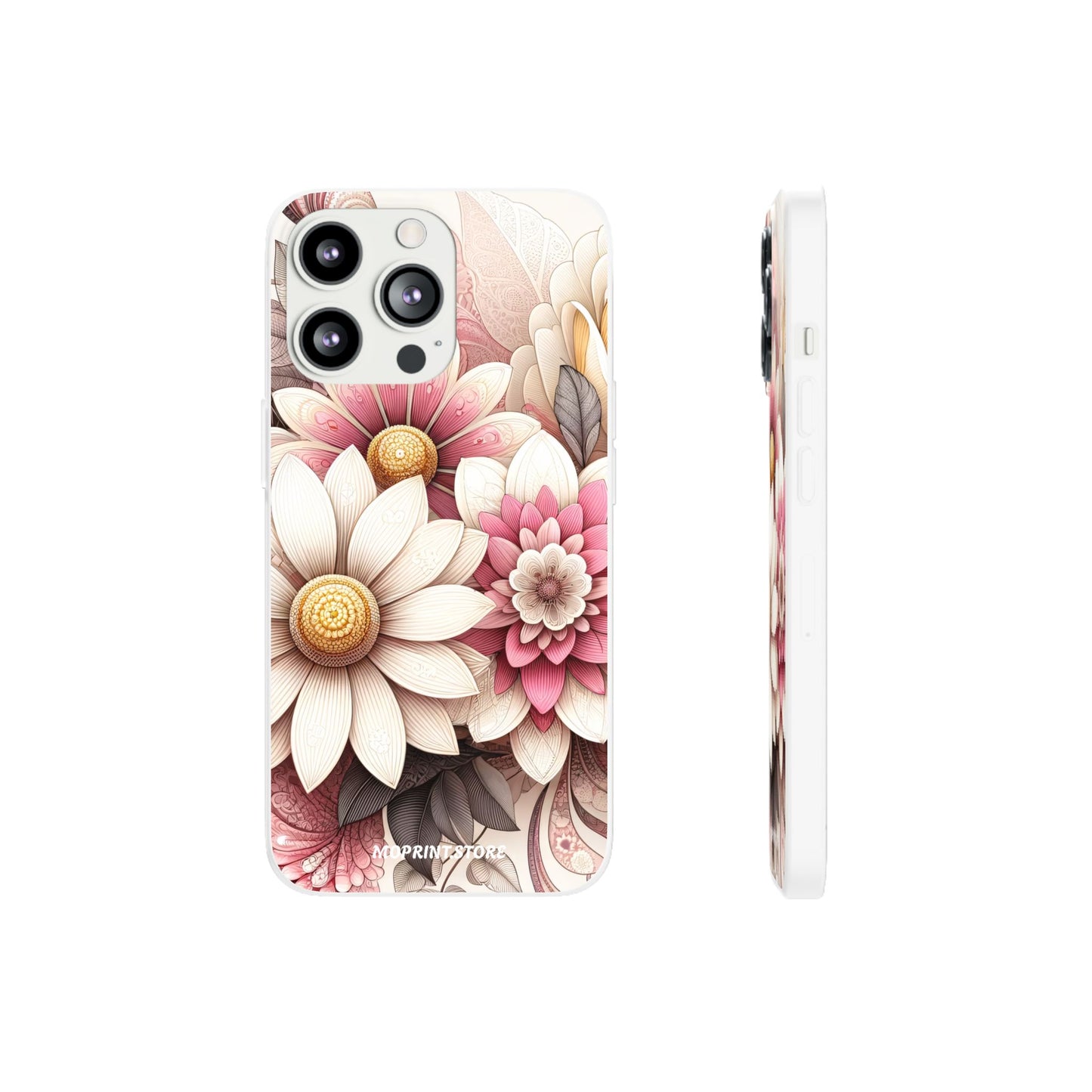 Floral Flexi Case - Vibrant Flower Design for iPhone and Android