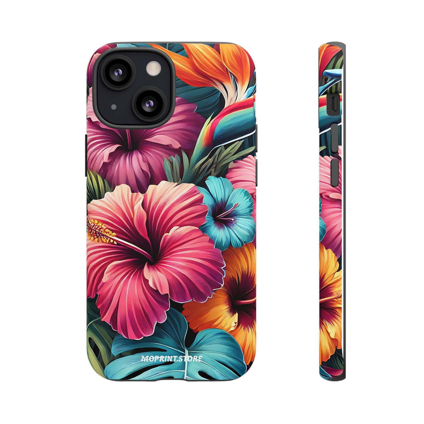 Tropical Floral Phone Case - Tough, Stylish & Colorful