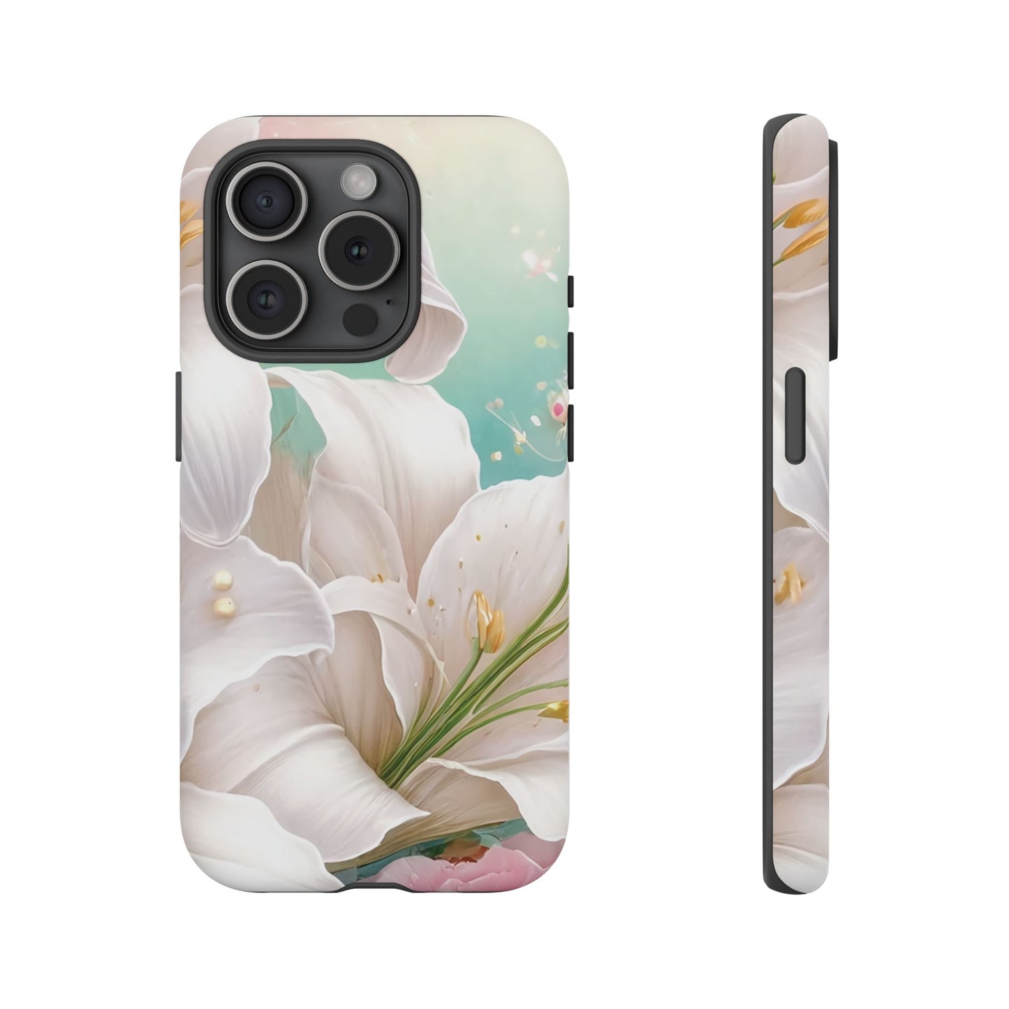 Elegant Floral Phone Case - Tough Protection with Beauty