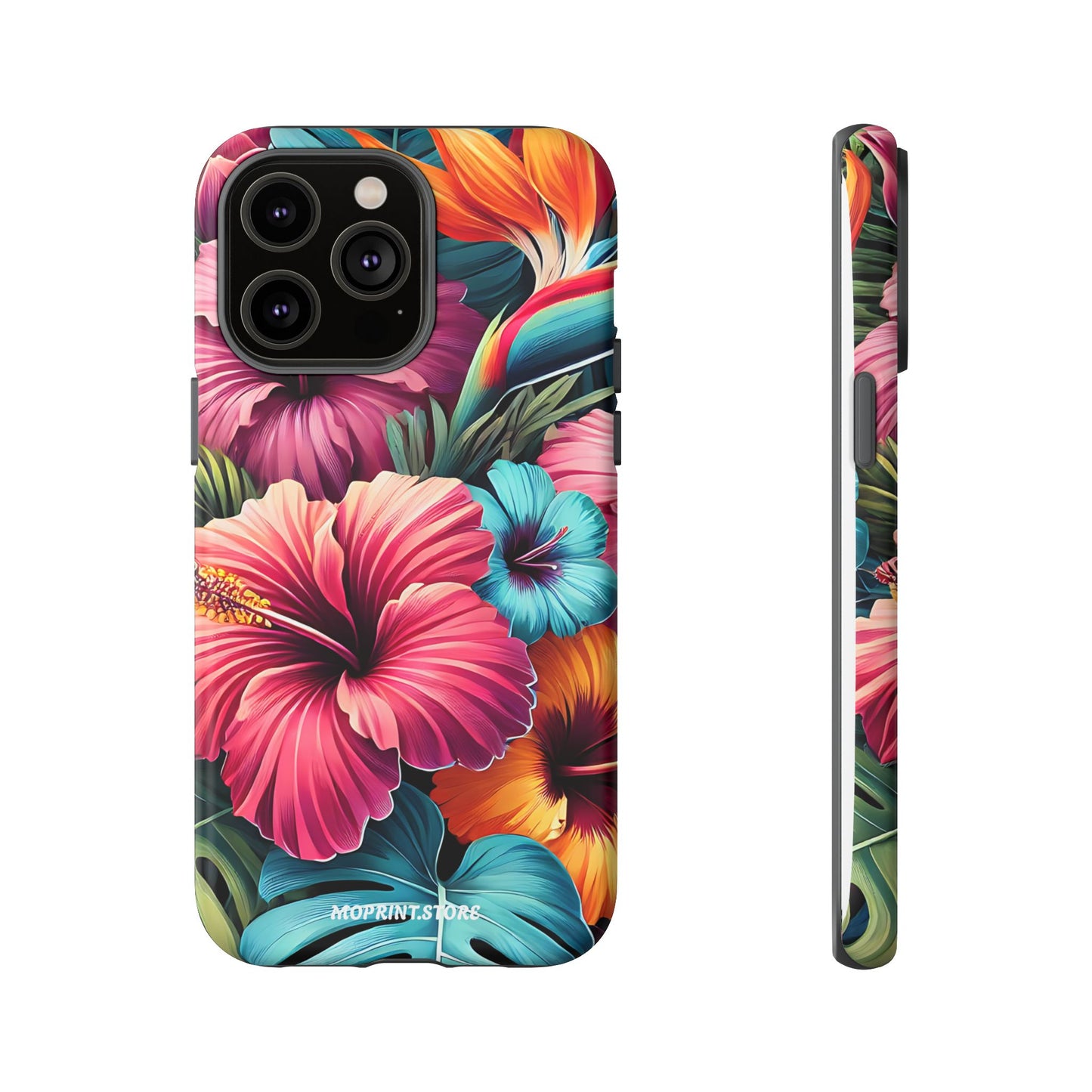 Tropical Floral Phone Case - Tough, Stylish & Colorful
