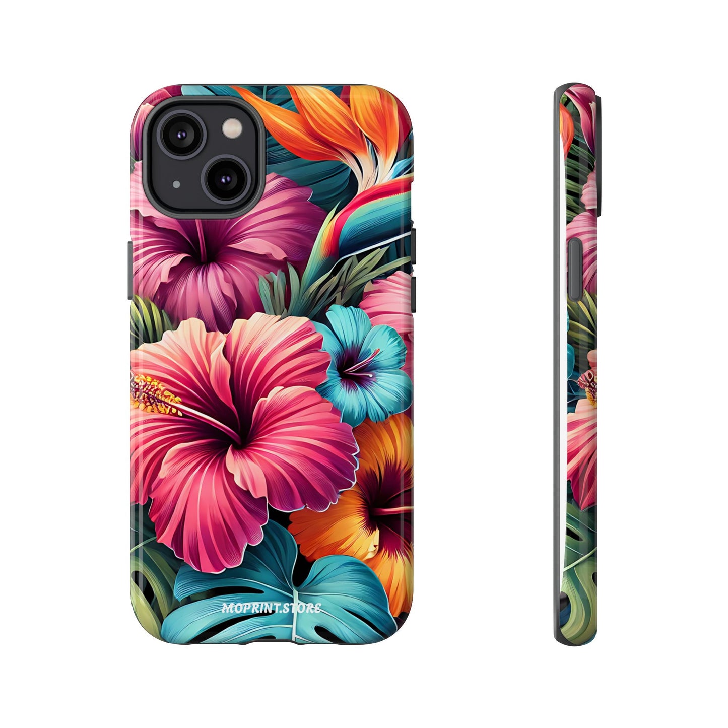 Tropical Floral Phone Case - Tough, Stylish & Colorful