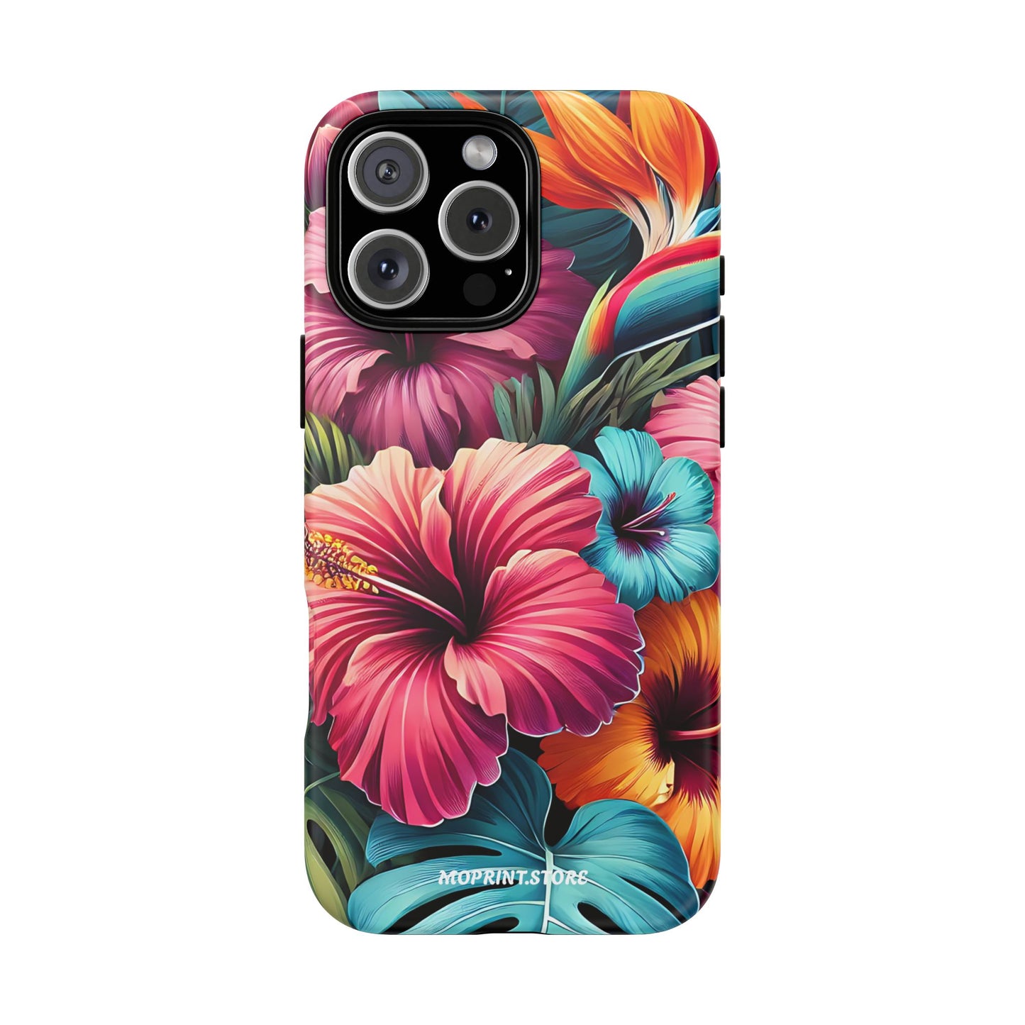 Tropical Floral Phone Case - Tough, Stylish & Colorful