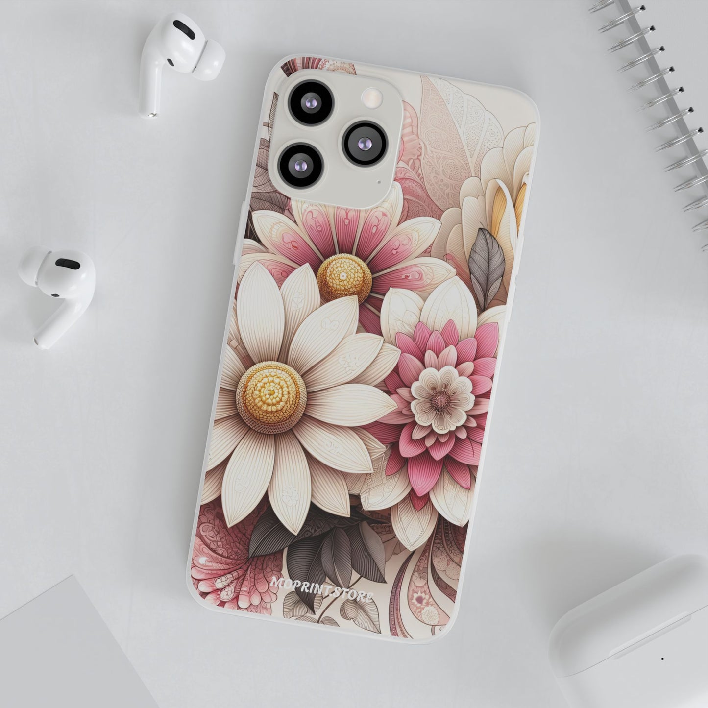 Floral Flexi Case - Vibrant Flower Design for iPhone and Android