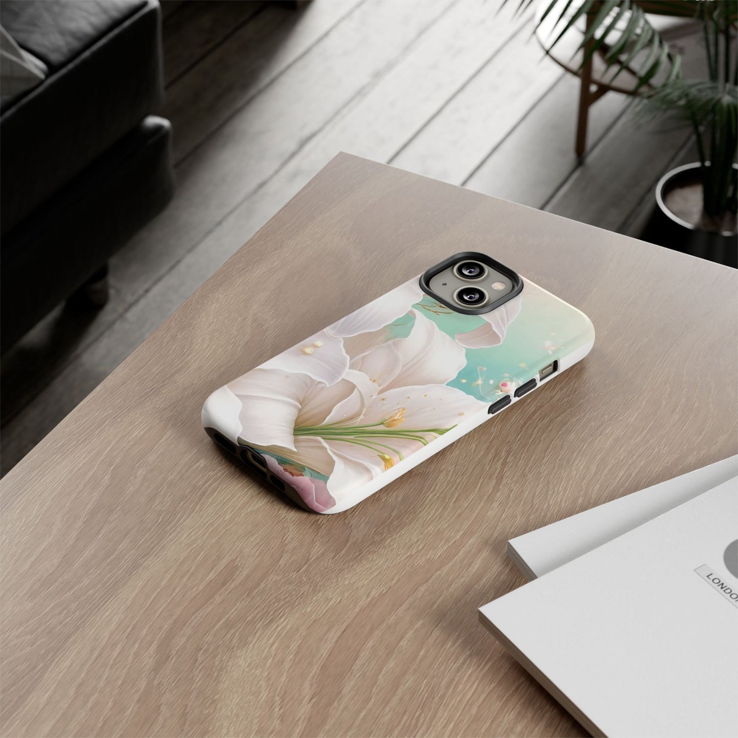 Elegant Floral Phone Case - Tough Protection with Beauty
