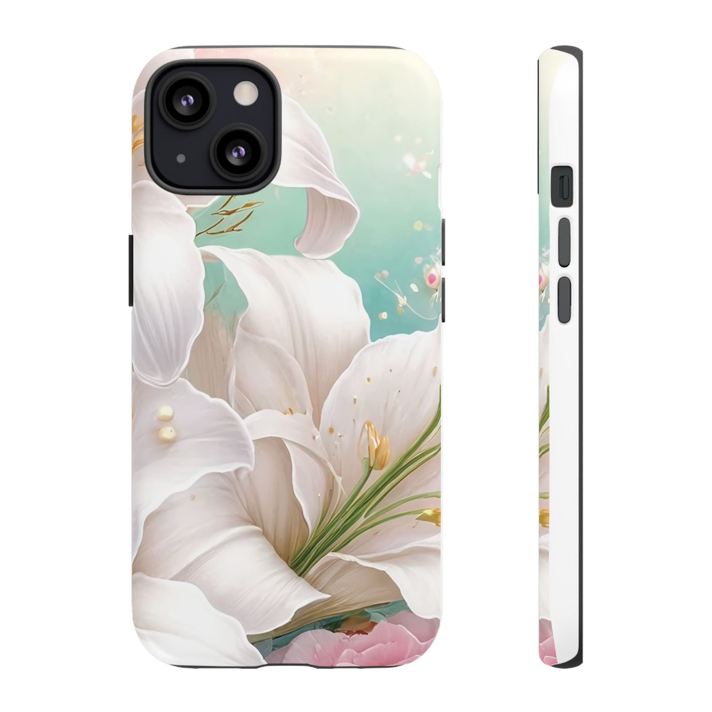Elegant Floral Phone Case - Tough Protection with Beauty