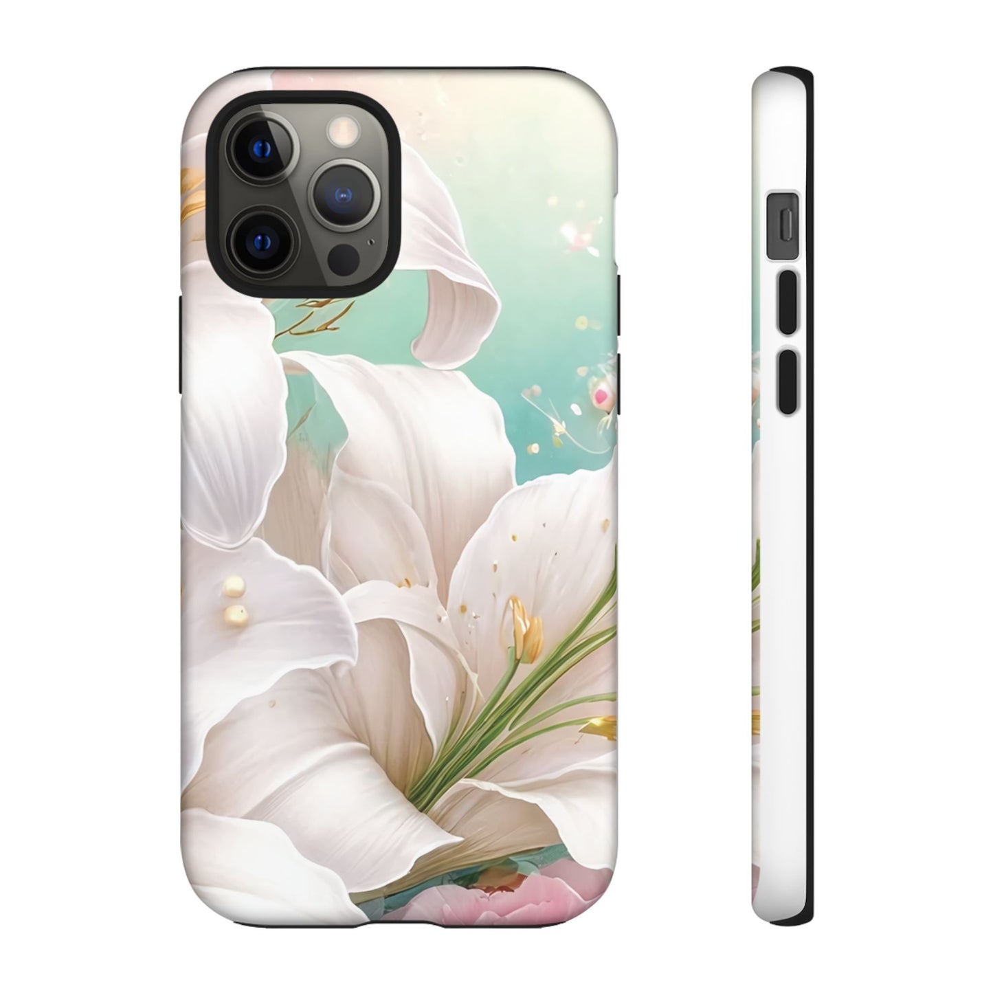 Elegant Floral Phone Case - Tough Protection with Beauty