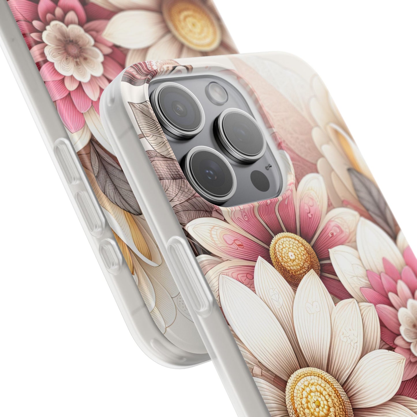 Floral Flexi Case - Vibrant Flower Design for iPhone and Android