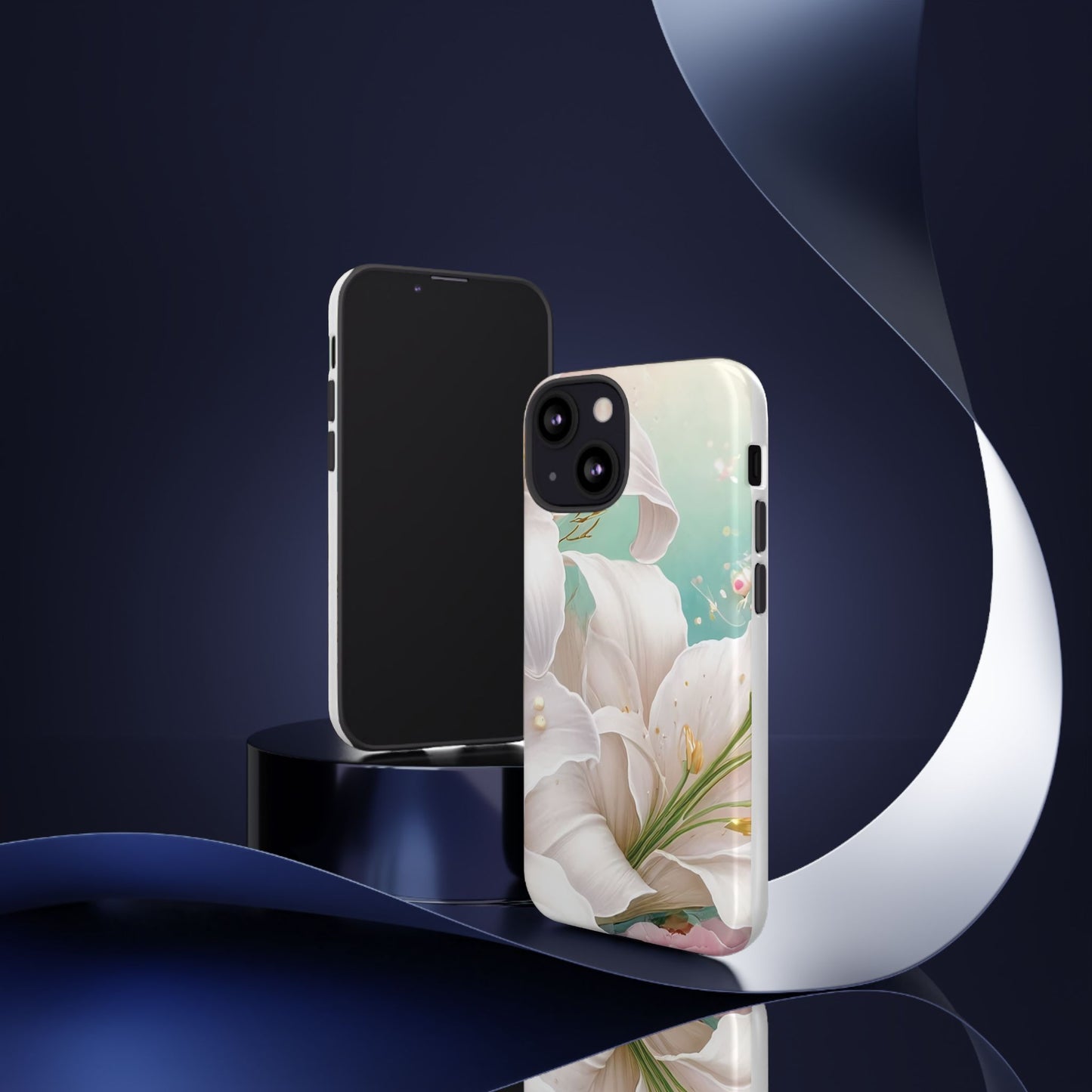 Elegant Floral Phone Case - Tough Protection with Beauty