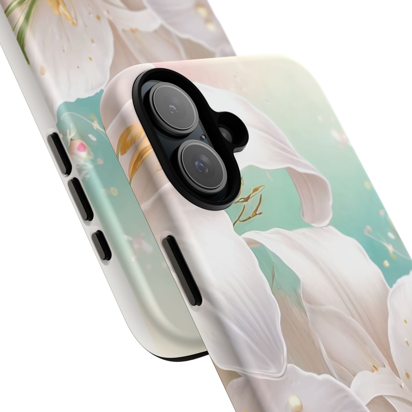 Elegant Floral Phone Case - Tough Protection with Beauty