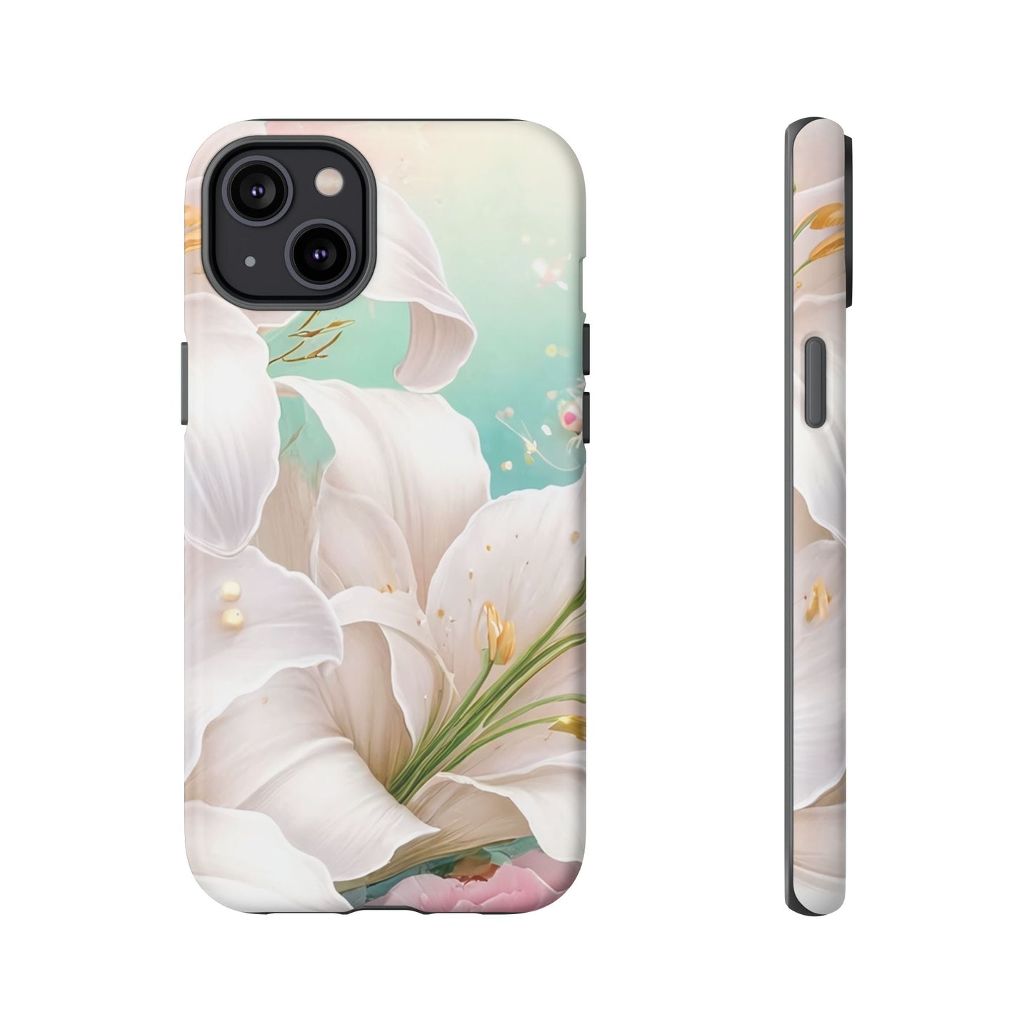 Elegant Floral Phone Case - Tough Protection with Beauty