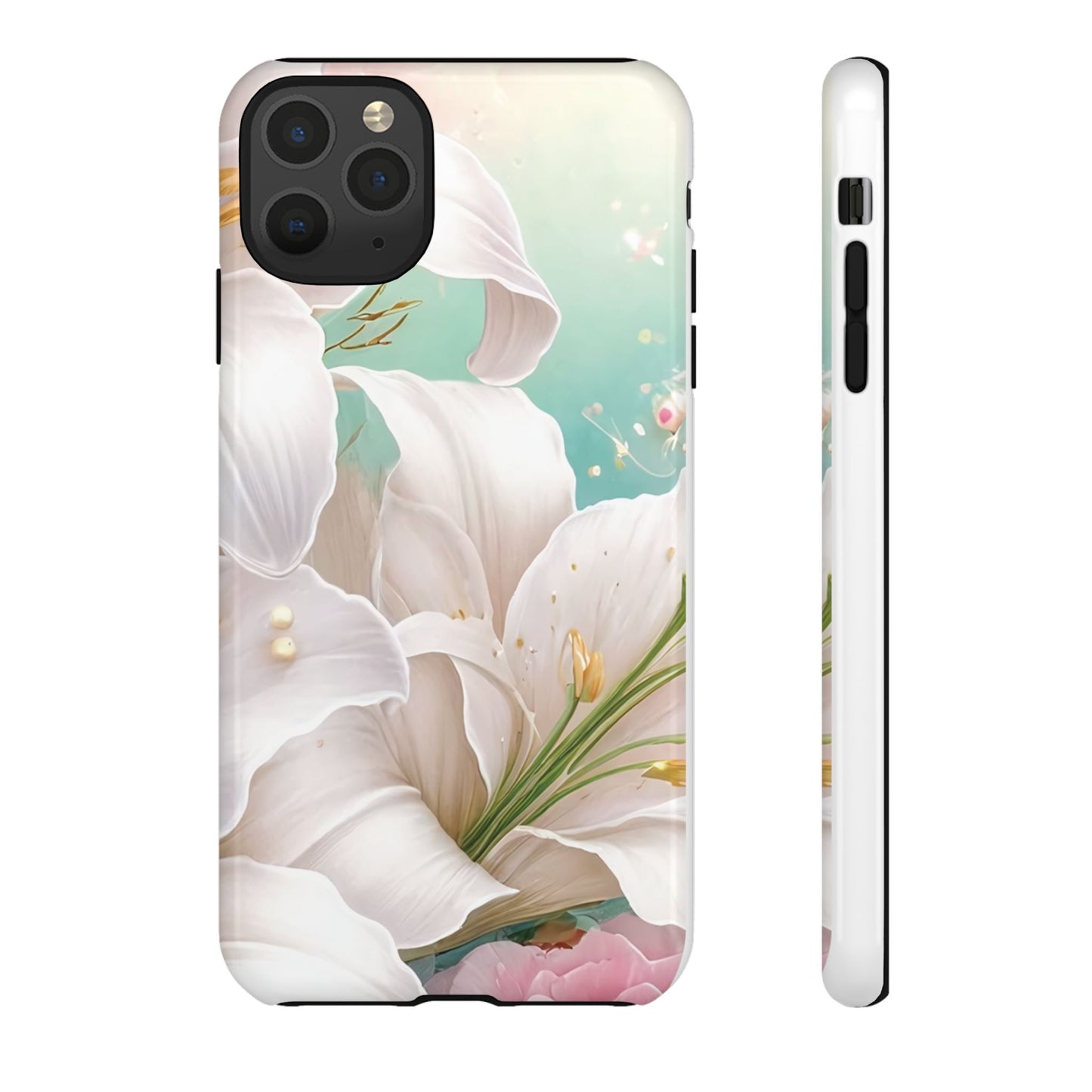 Elegant Floral Phone Case - Tough Protection with Beauty