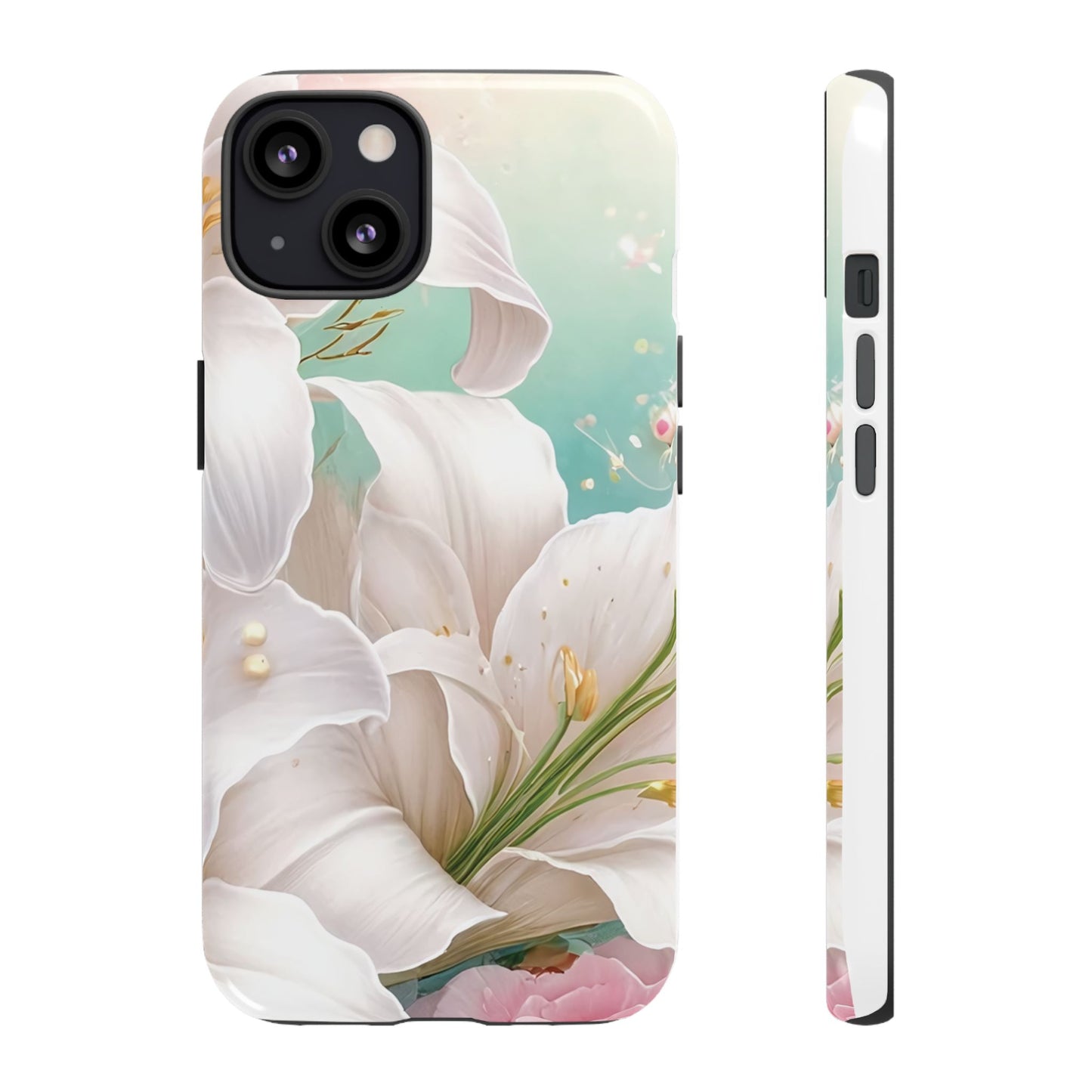 Elegant Floral Phone Case - Tough Protection with Beauty