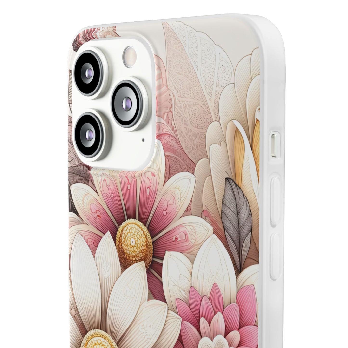 Floral Flexi Case - Vibrant Flower Design for iPhone and Android