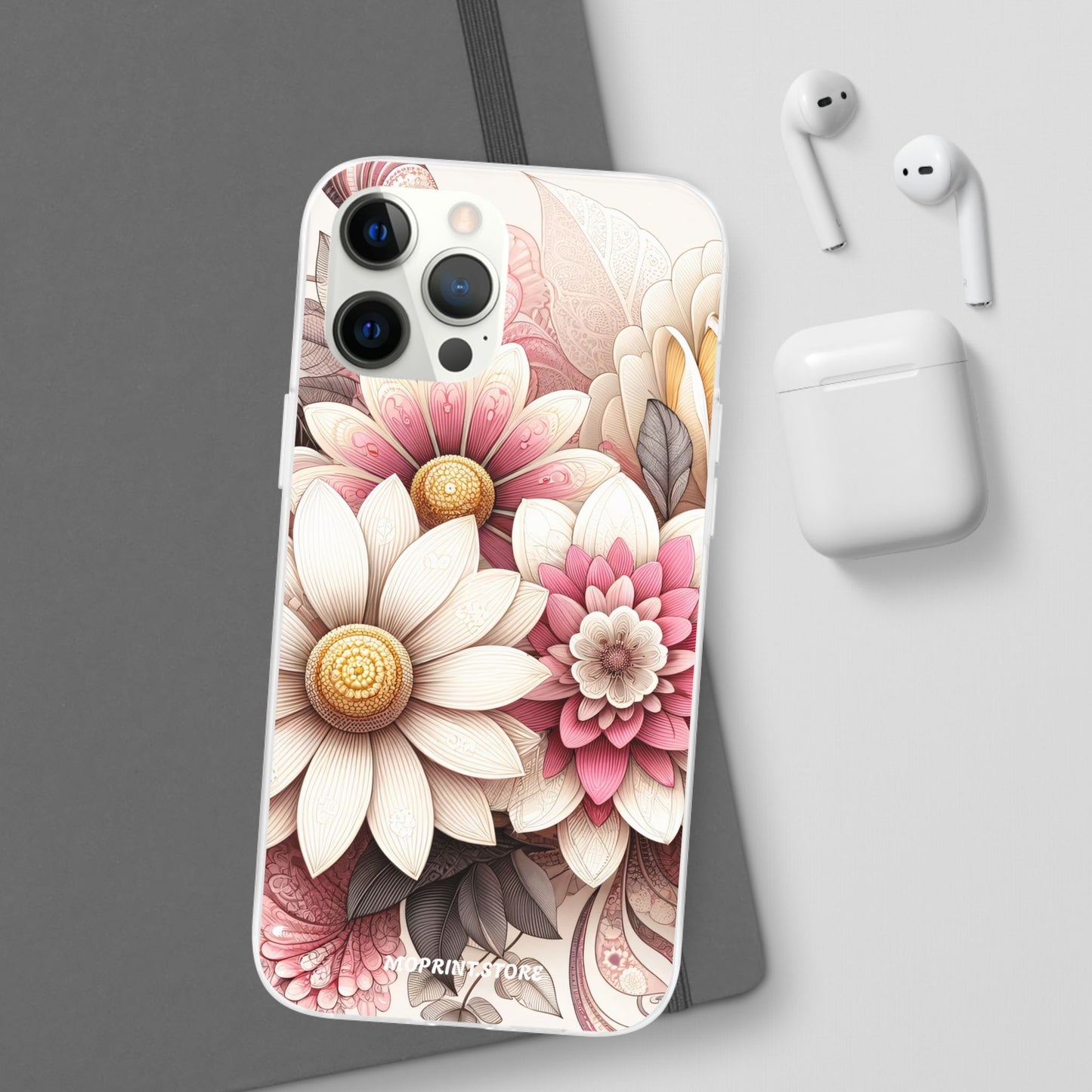 Floral Flexi Case - Vibrant Flower Design for iPhone and Android