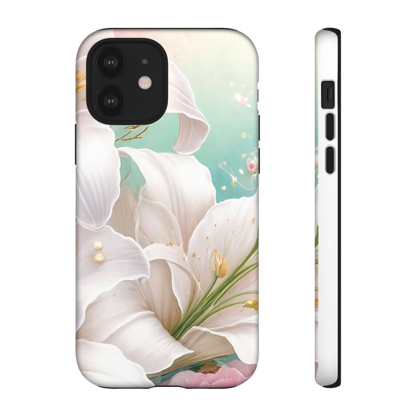 Elegant Floral Phone Case - Tough Protection with Beauty