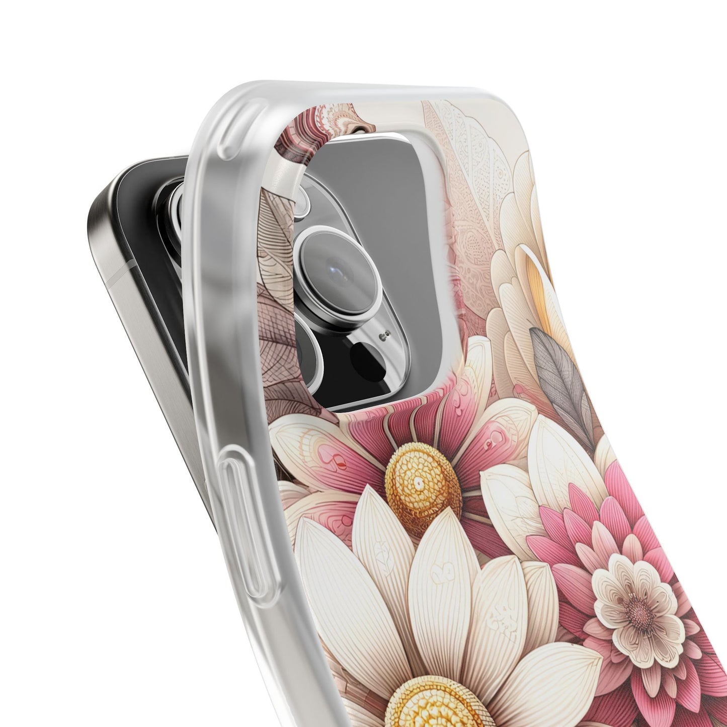 Floral Flexi Case - Vibrant Flower Design for iPhone and Android
