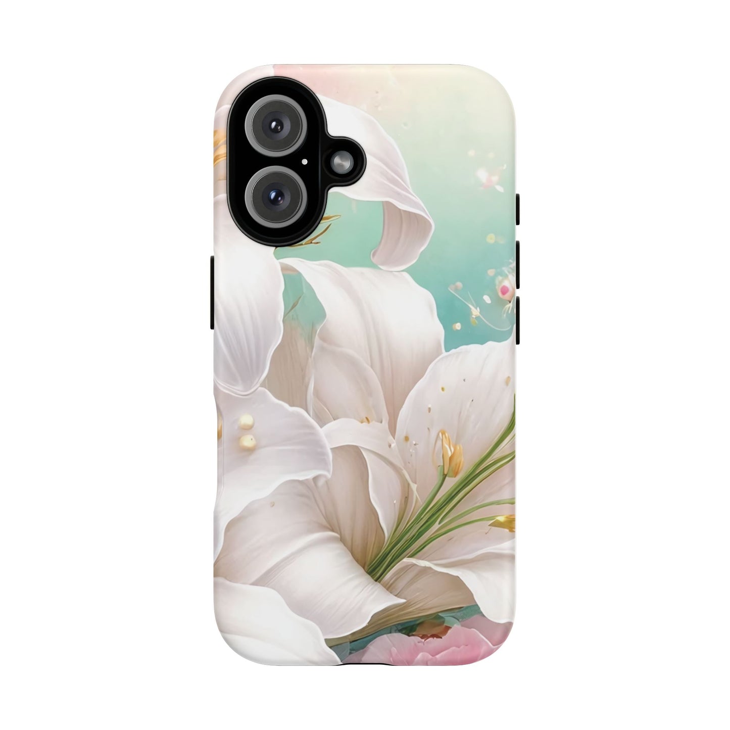 Elegant Floral Phone Case - Tough Protection with Beauty