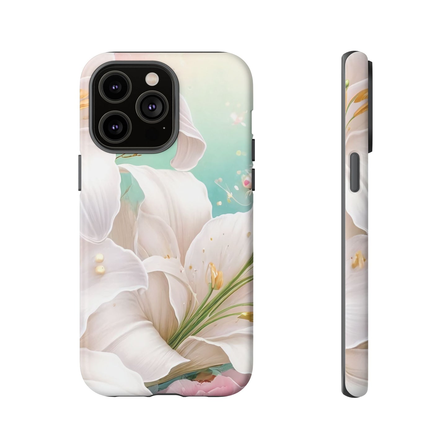 Elegant Floral Phone Case - Tough Protection with Beauty