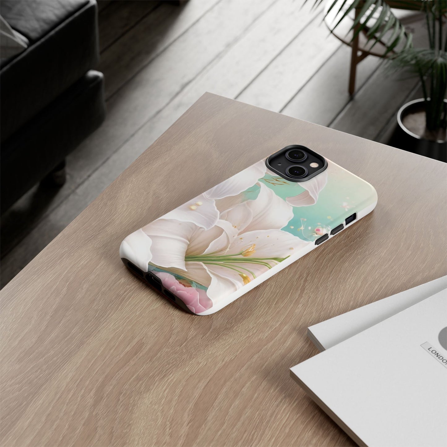 Elegant Floral Phone Case - Tough Protection with Beauty