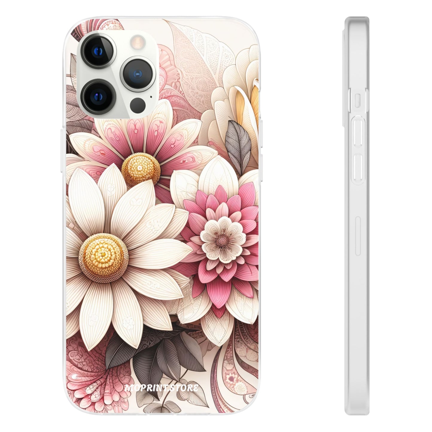 Floral Flexi Case - Vibrant Flower Design for iPhone and Android