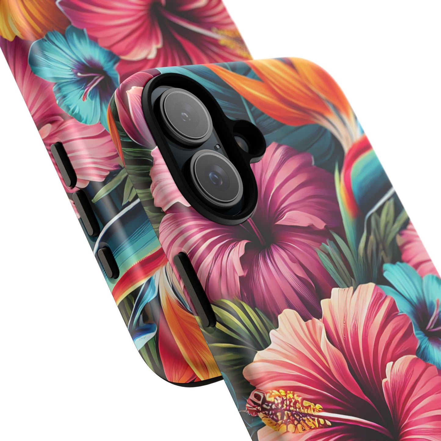 Tropical Floral Phone Case - Tough, Stylish & Colorful