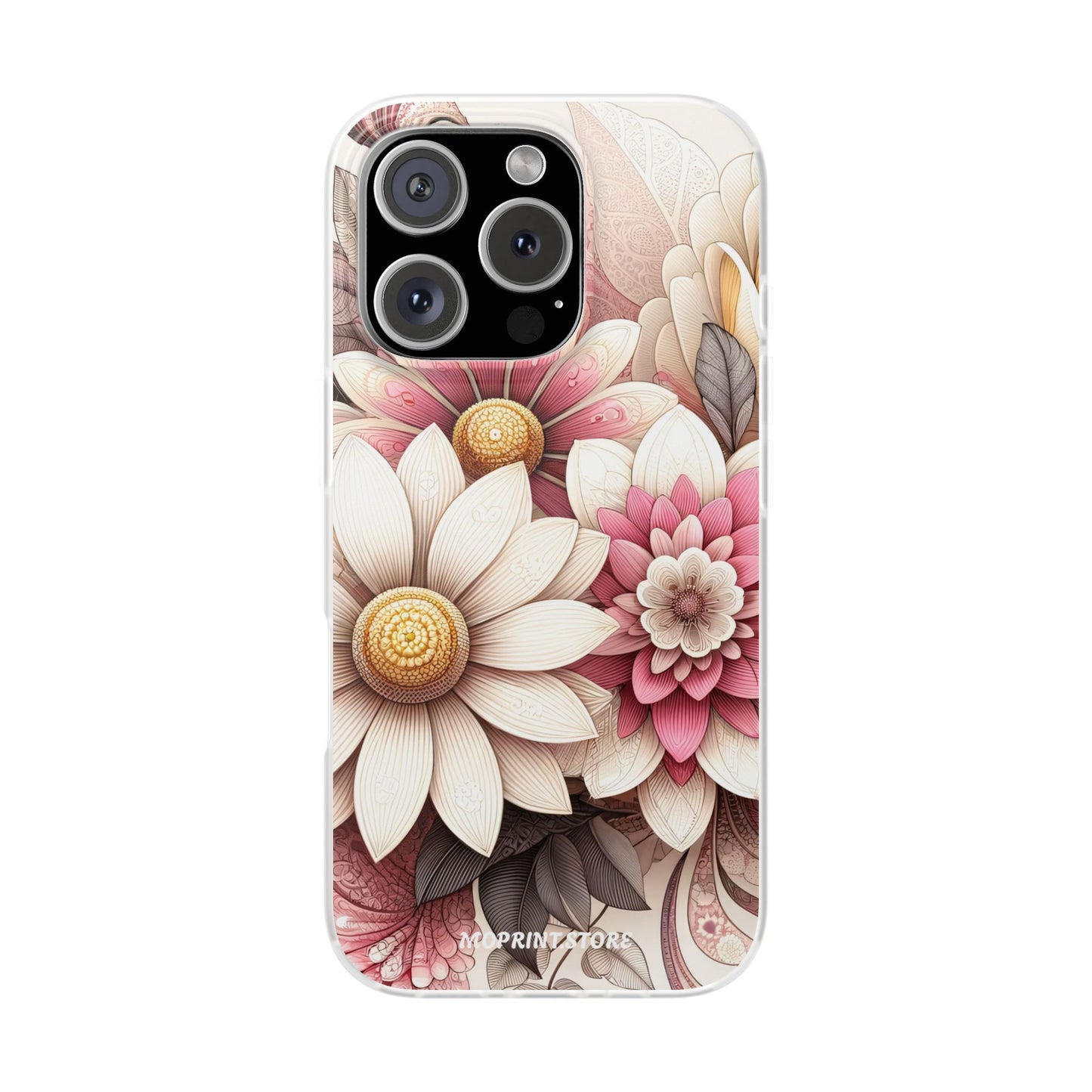 Floral Flexi Case - Vibrant Flower Design for iPhone and Android