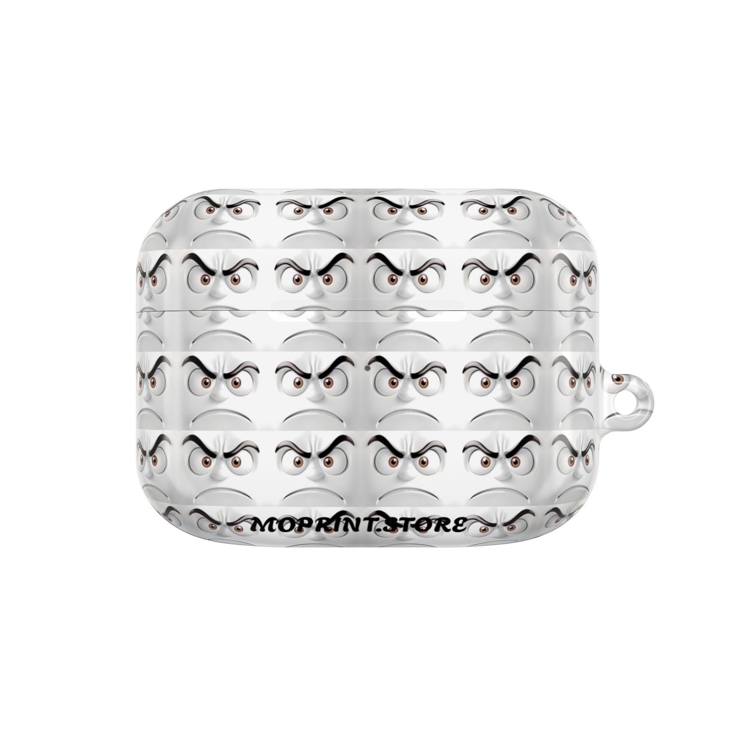 Angry Eyes AirPod Case - Fun, Protective Accessory for Tech Lovers