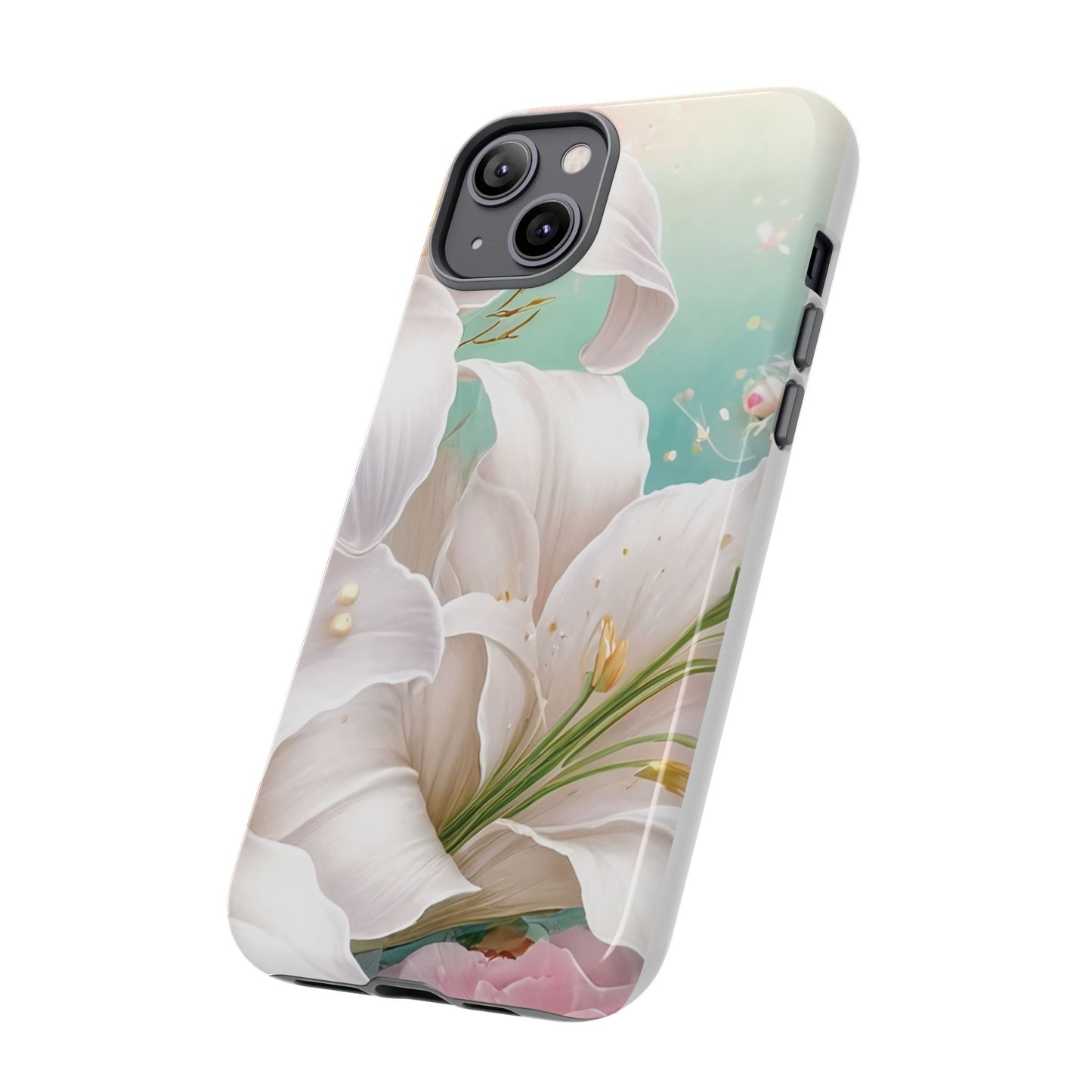 Elegant Floral Phone Case - Tough Protection with Beauty