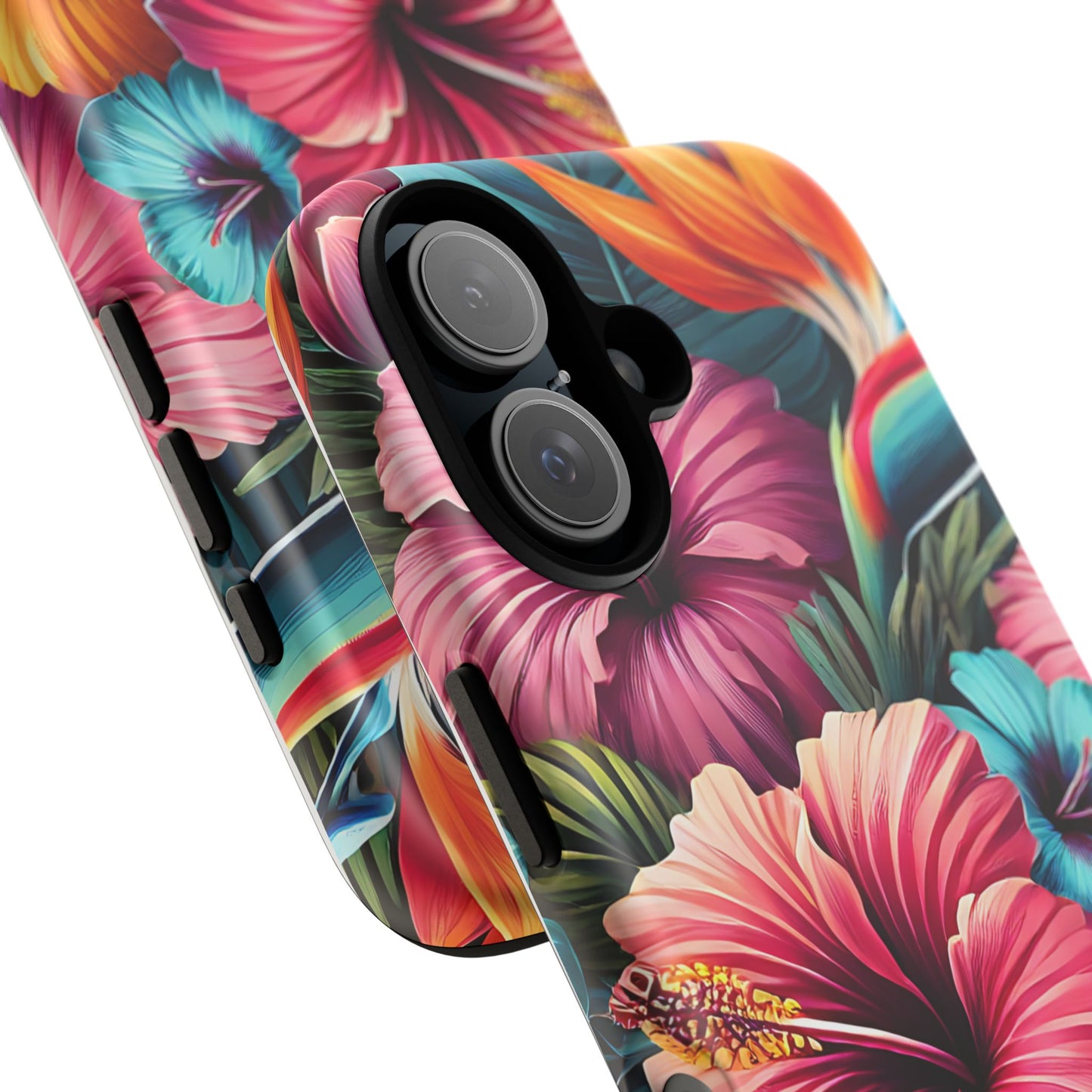 Tropical Floral Phone Case - Tough, Stylish & Colorful