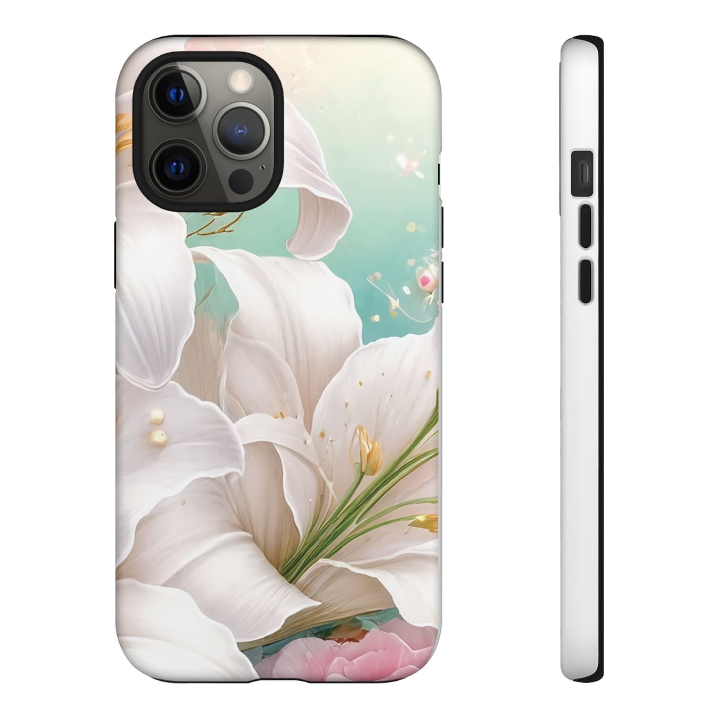 Elegant Floral Phone Case - Tough Protection with Beauty