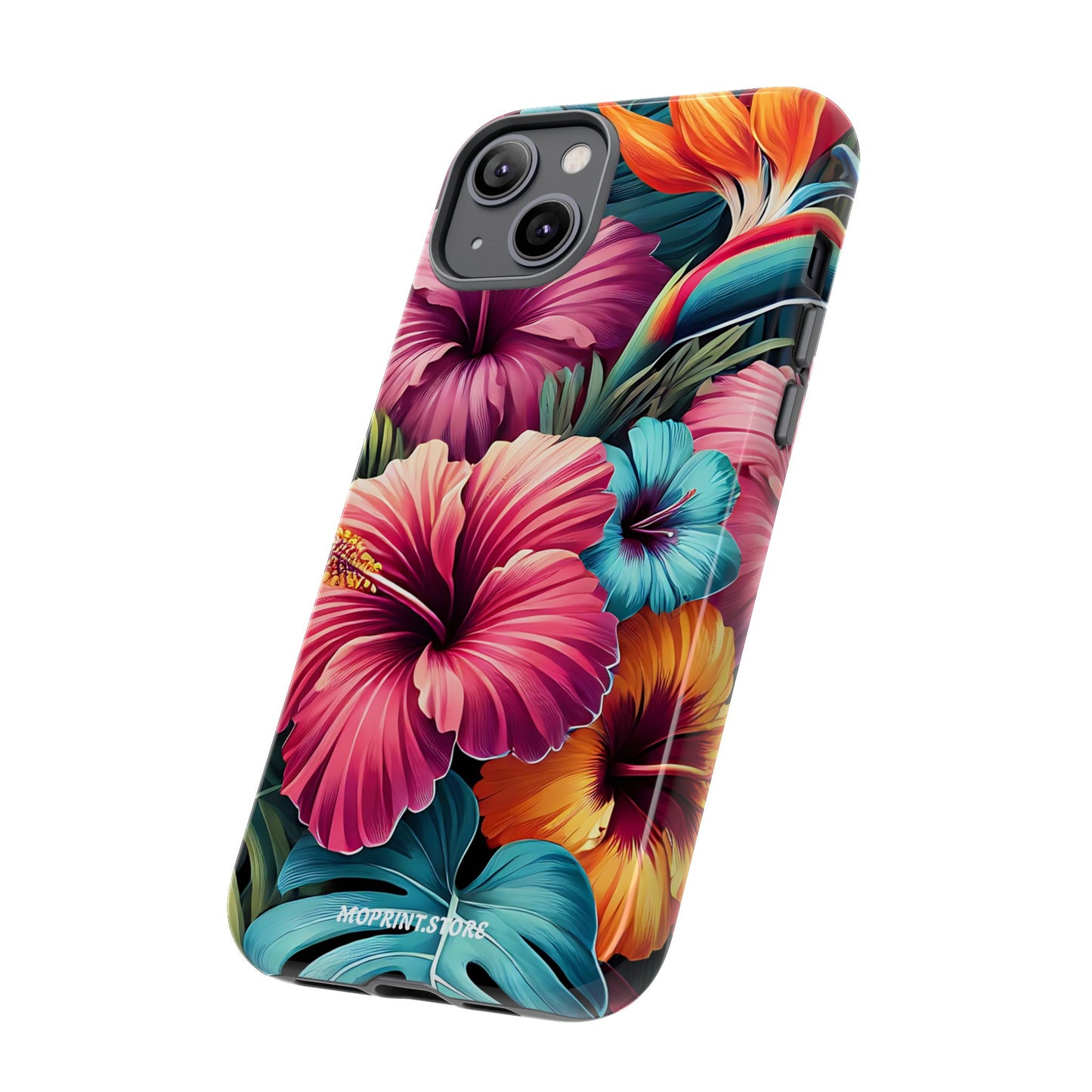 Tropical Floral Phone Case - Tough, Stylish & Colorful