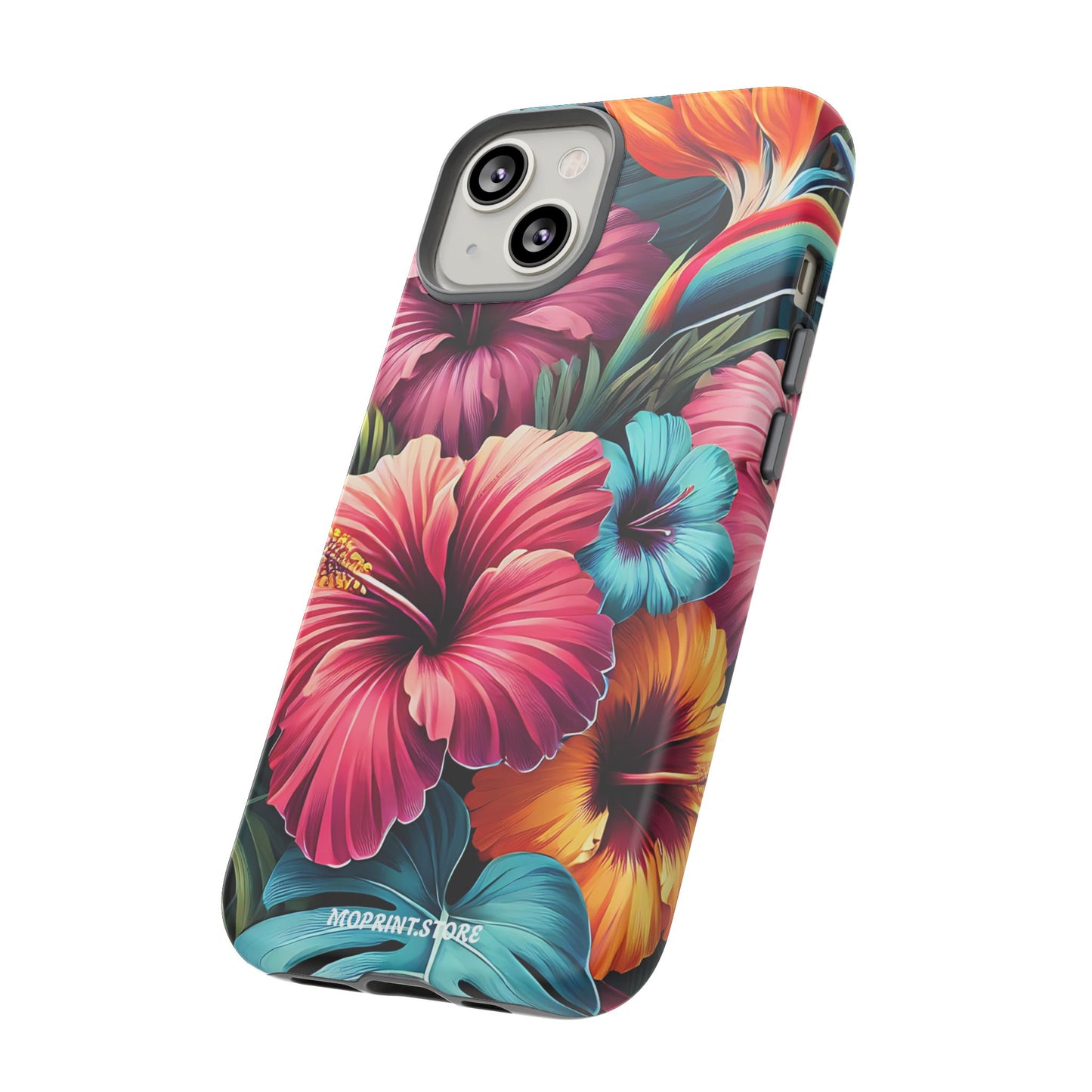 Tropical Floral Phone Case - Tough, Stylish & Colorful